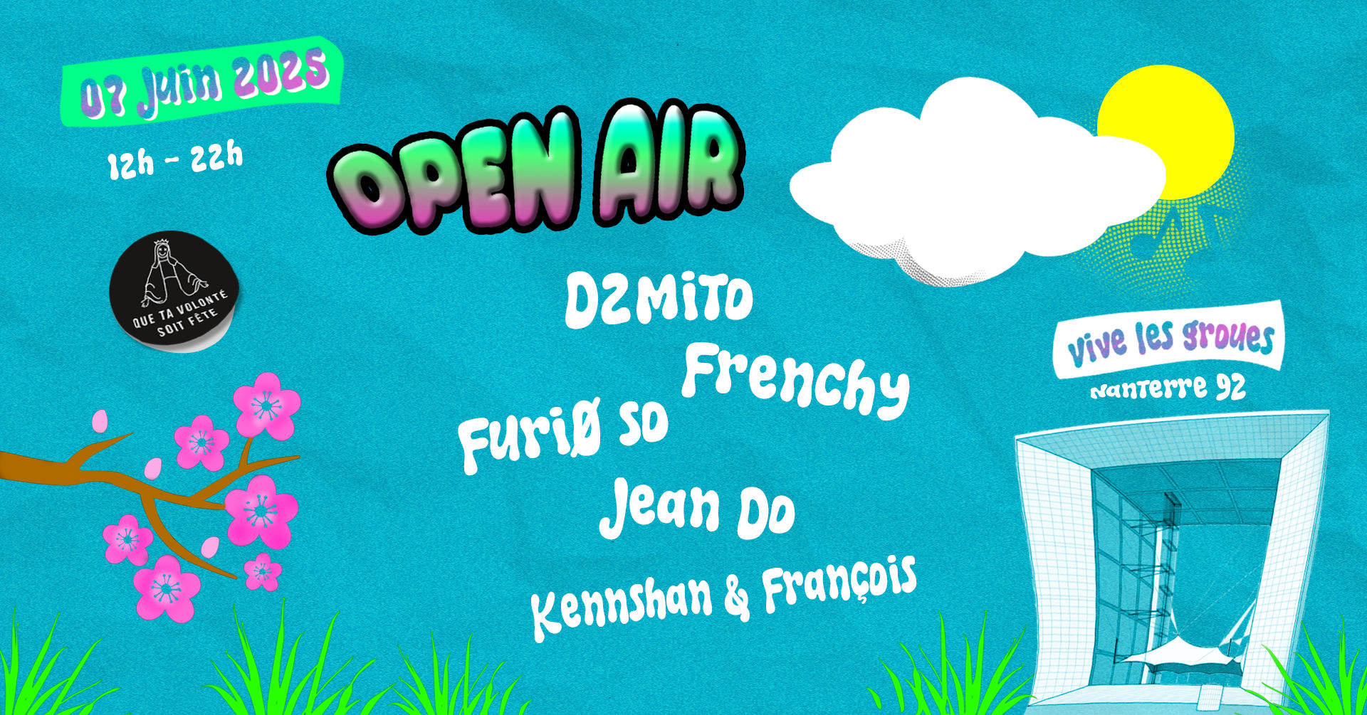 Que Ta Volonté Soit Fête • Open Air (Nanterre 92) Cover