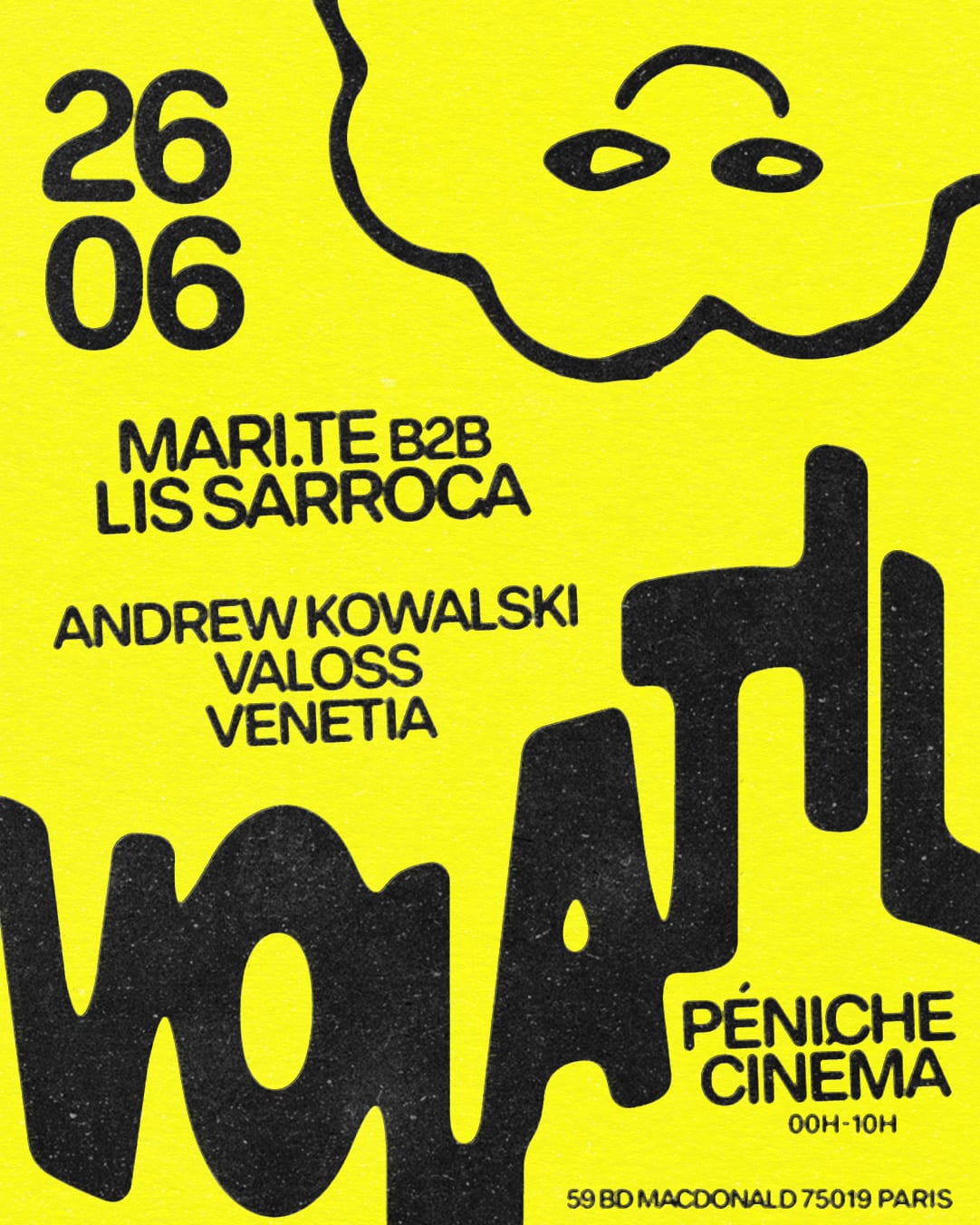 Volatil X Péniche Cinéma #4 Cover