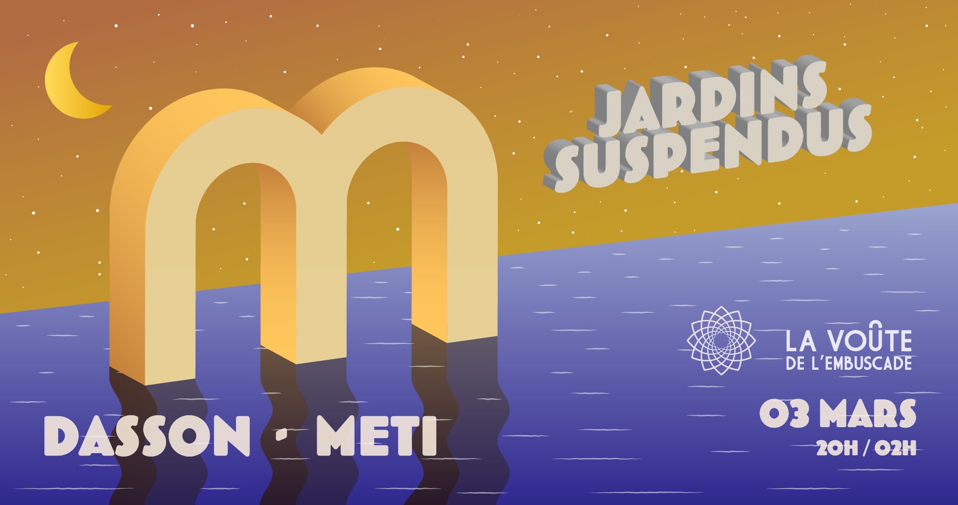 Jardins Suspendus : La Voûte De L'embuscade • Dasson & Meti Cover