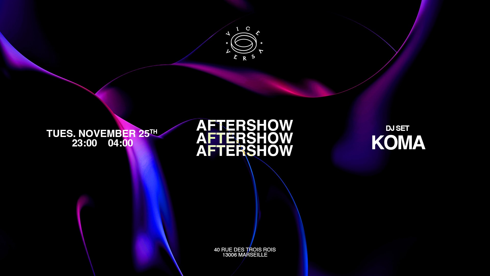 Aftershow Cover