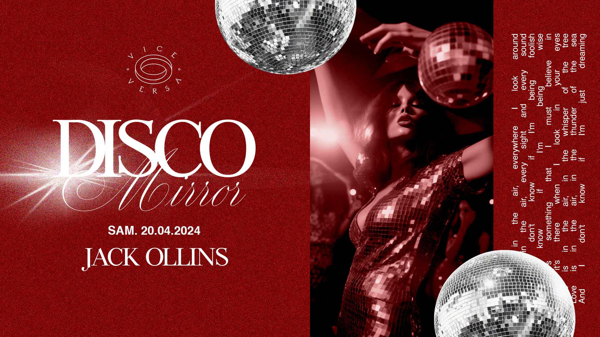 Disco Mirror : Jack Ollins 20.04 Cover