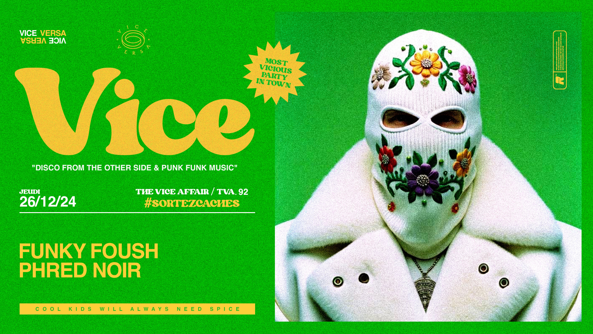 Vice : Funky Foush & Phred Noir Cover