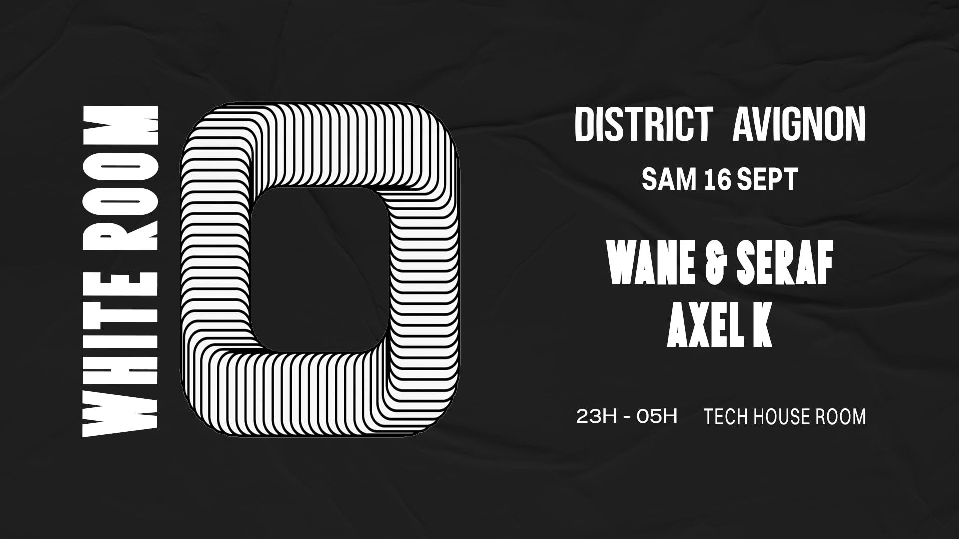 White Room - Axel K - Wane & Seraf Cover