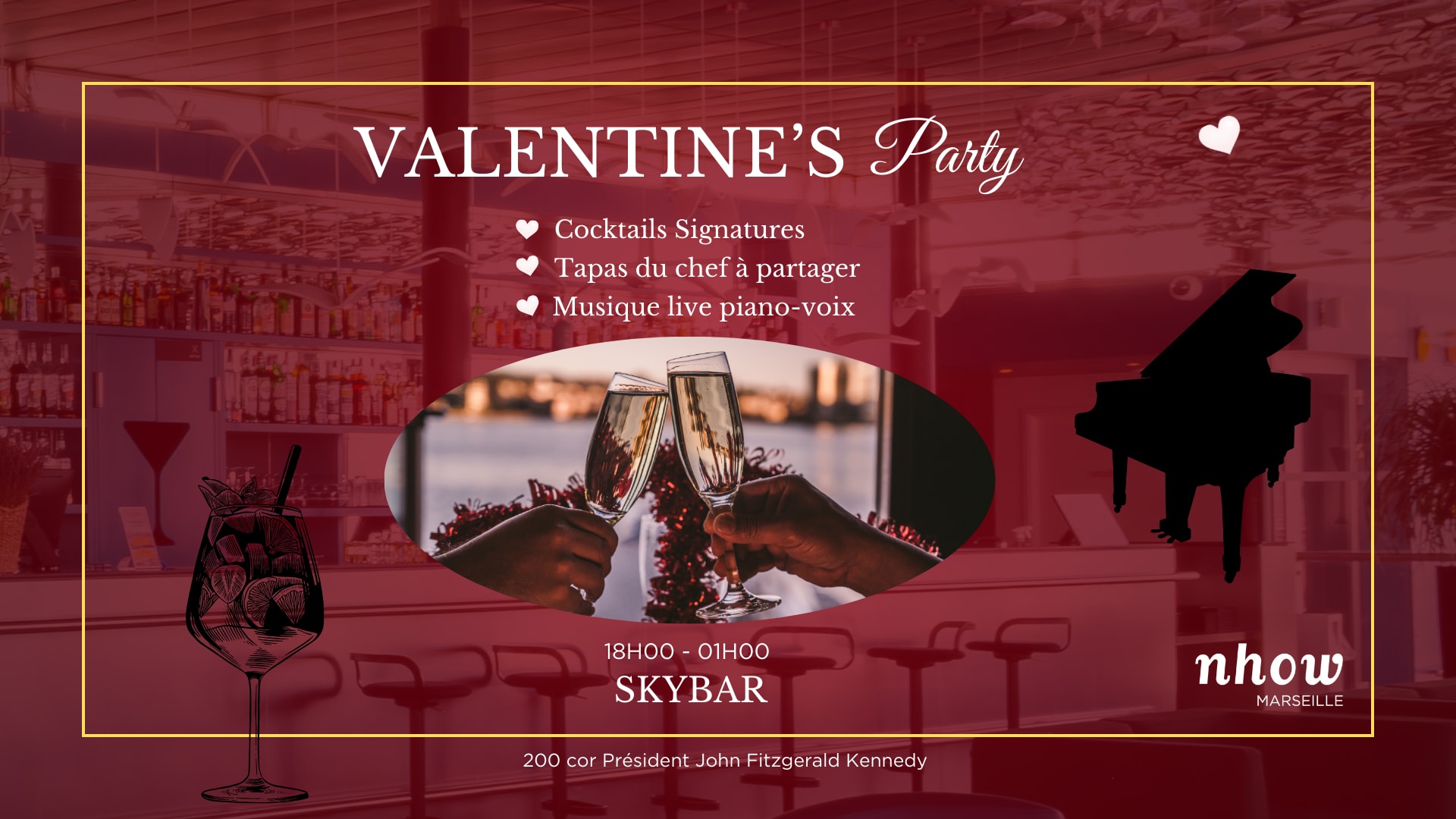 Valentine's Party Nhow Marseille Cover