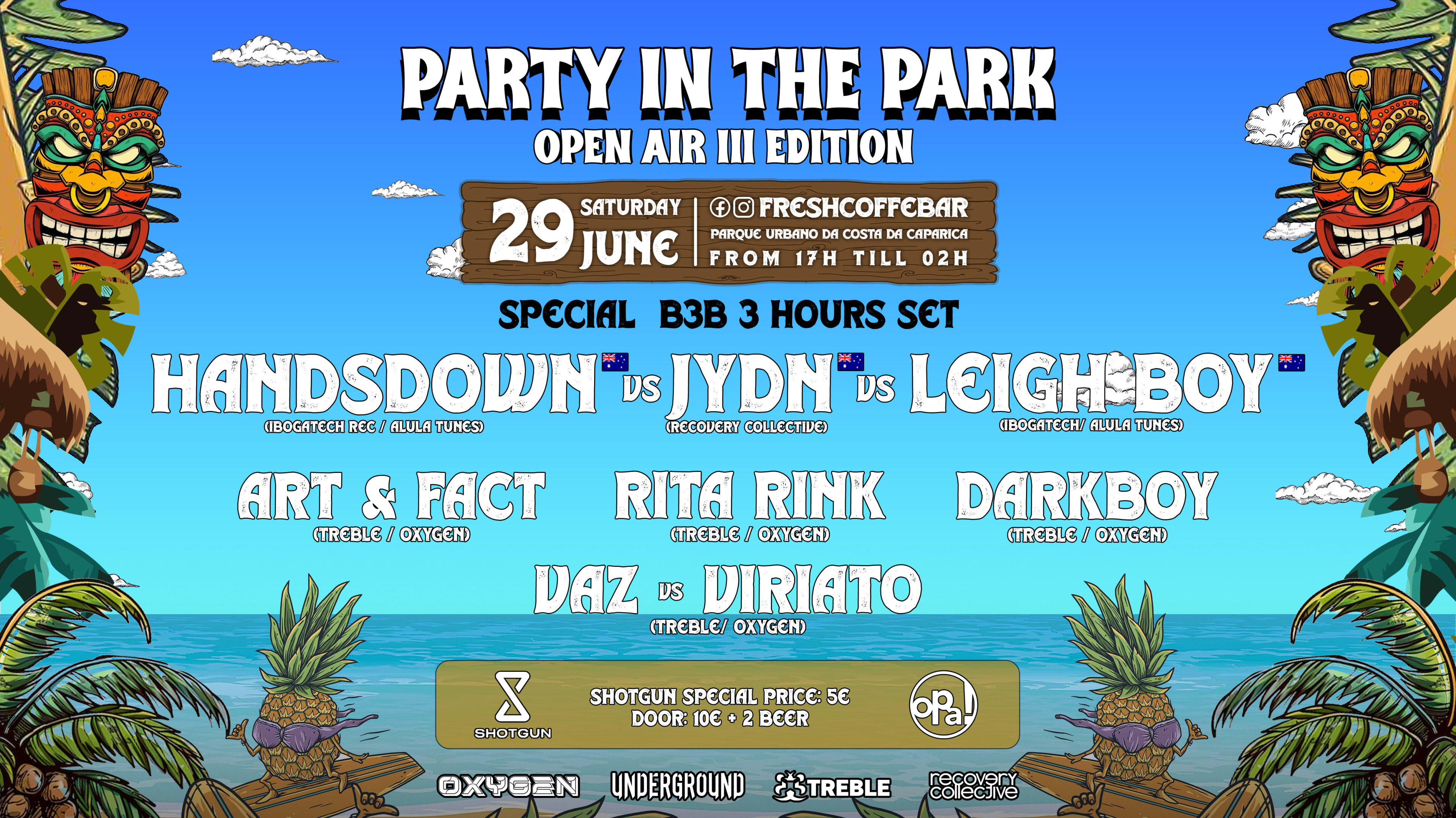 Oxygen & Underground Presents : Treble In The Park Open Air Cover