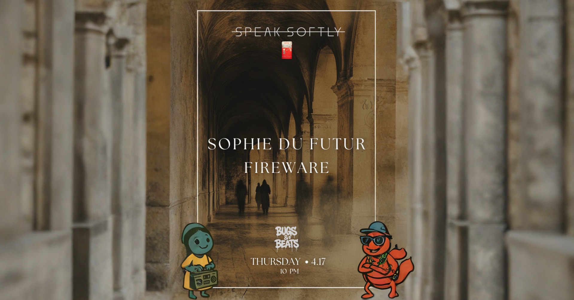 Bugs & Beats @Speak-Softly | Sophie Du Futur | Fireware Cover