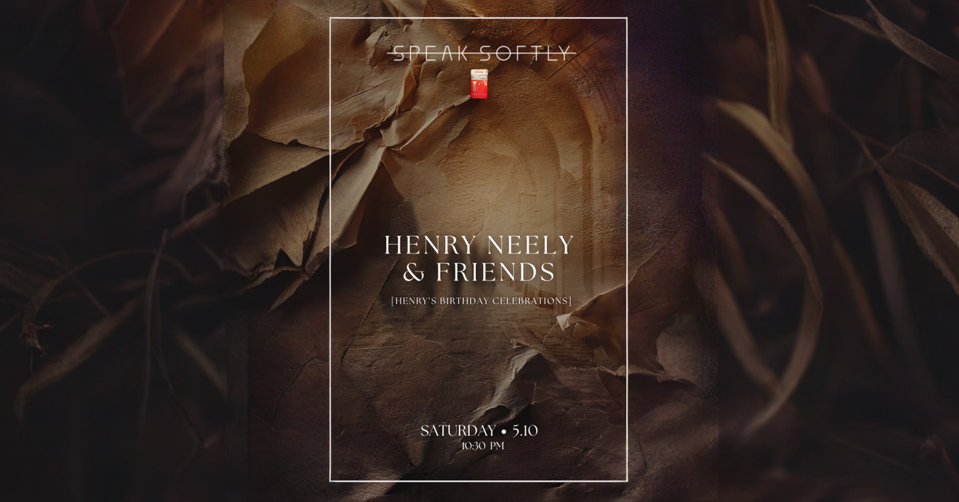 Speak-Softly | Henry Neely & Friends Cover