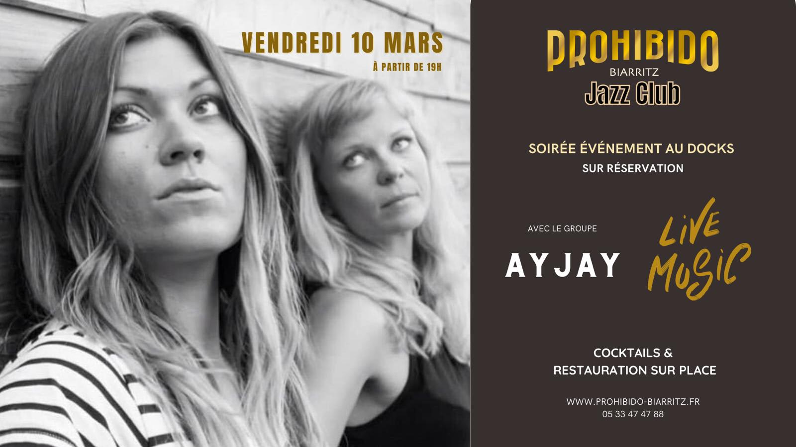 Les Week-Ends  Jazz Vendredi Au Prohibido Biarritz Cover