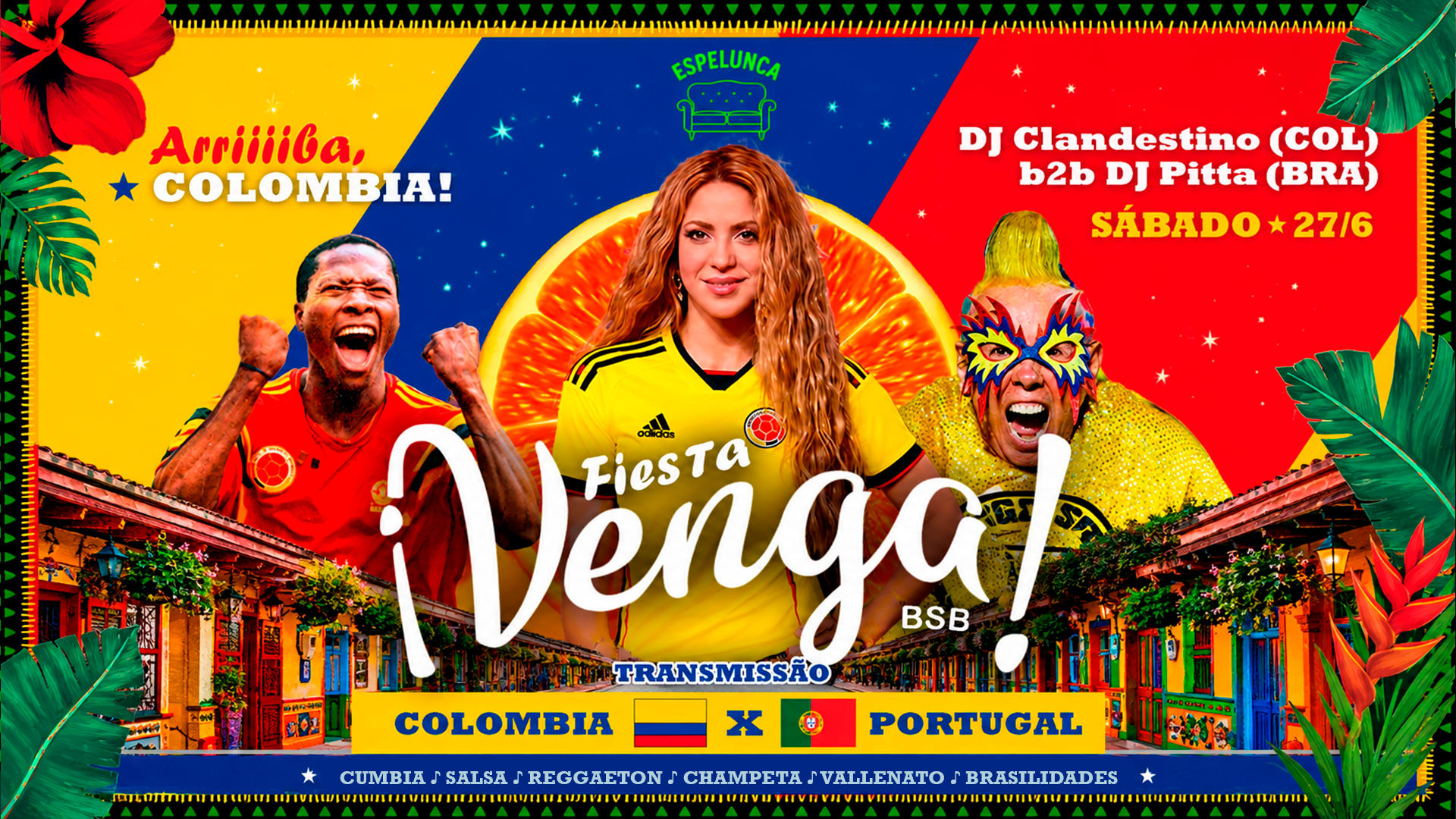 Fiesta Venga (Colômbia X Portugal) Cover