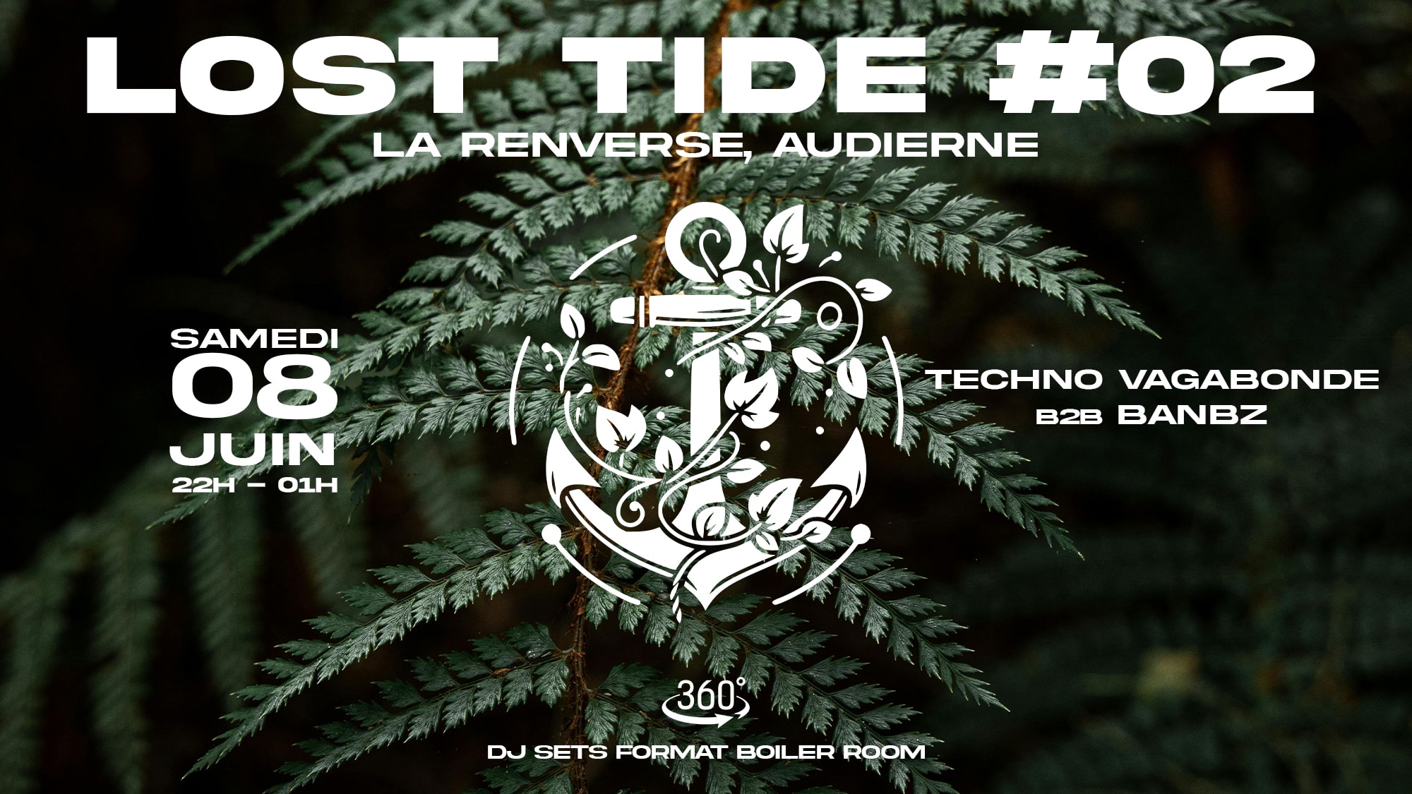 Lost Tide #2 - Banbz B2b Techno Vagabonde (Dj Set 360°) Cover