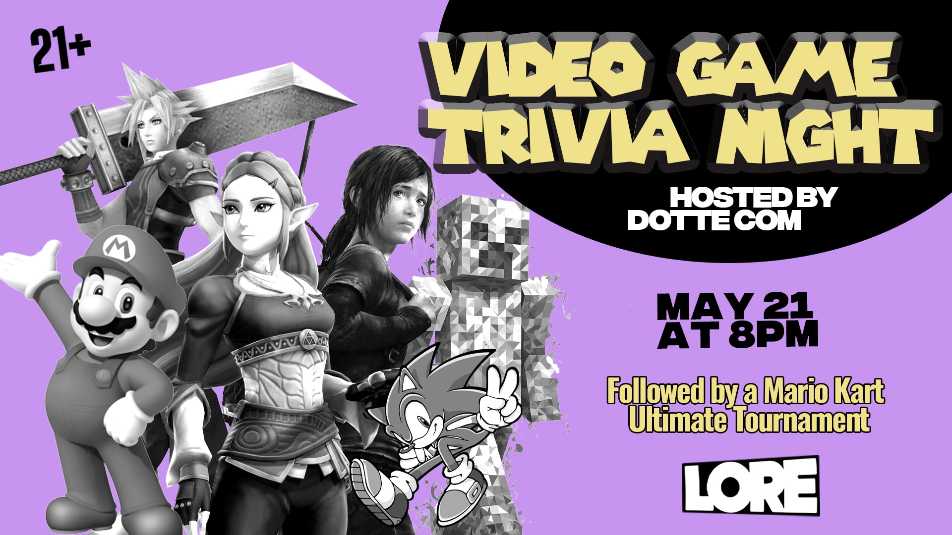 Video Game Trivia Night (Free To Play) Cover