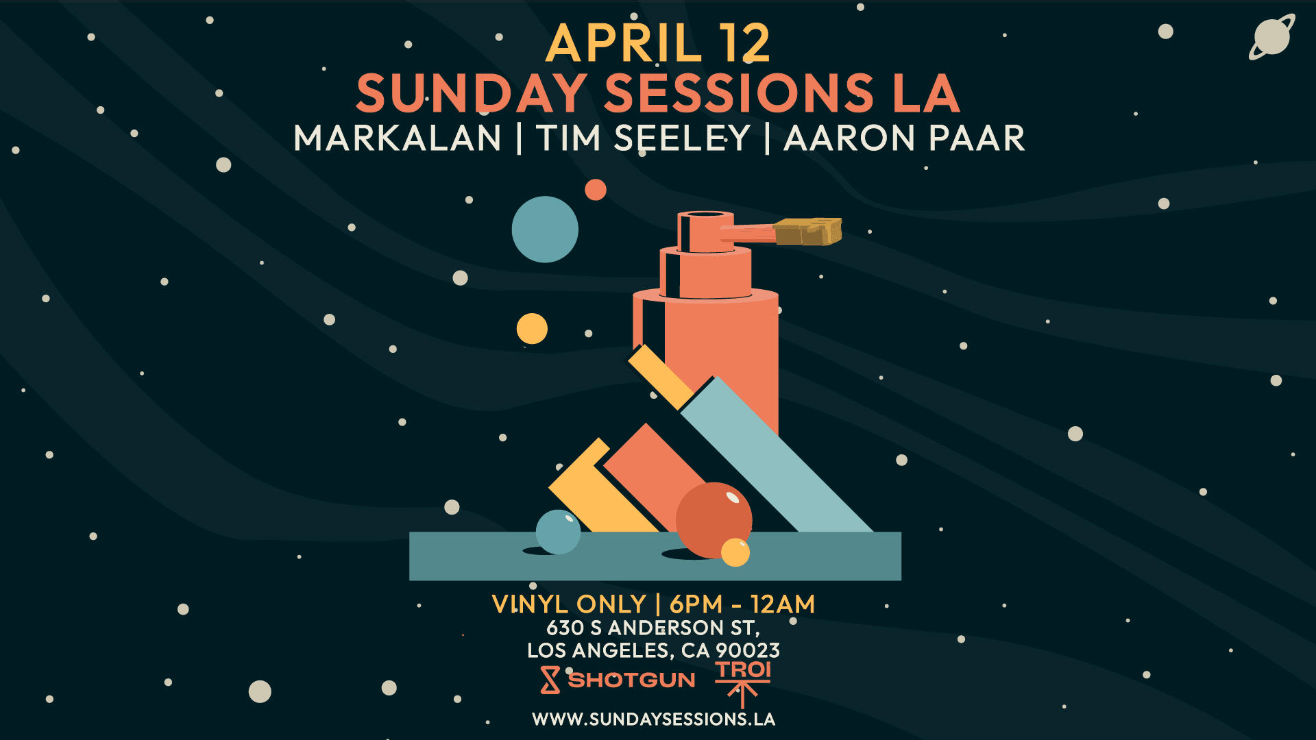 Sunday Sessions La (Vinyl Only) Open Air Cover