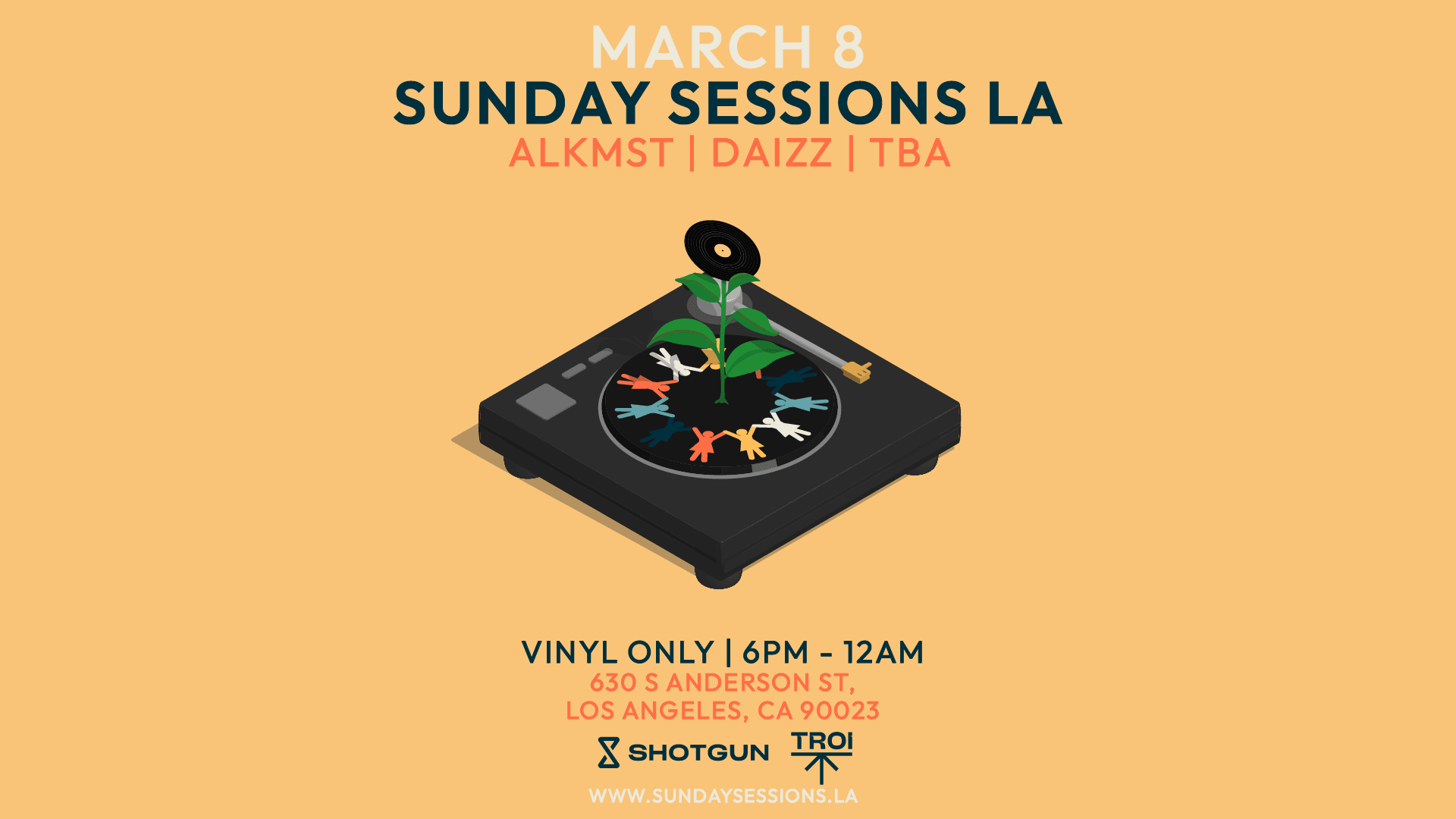 Sunday Sessions La (Vinyl Only) Open-Air Cover