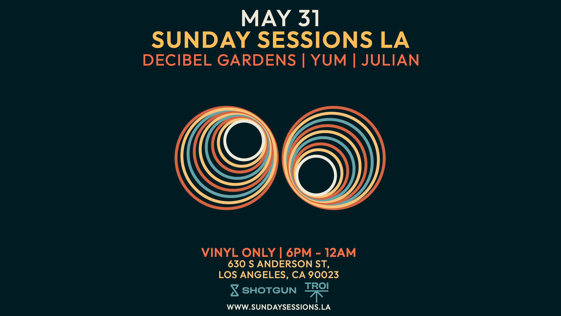 Sunday Sessions La (Vinyl Only) Open Air Cover