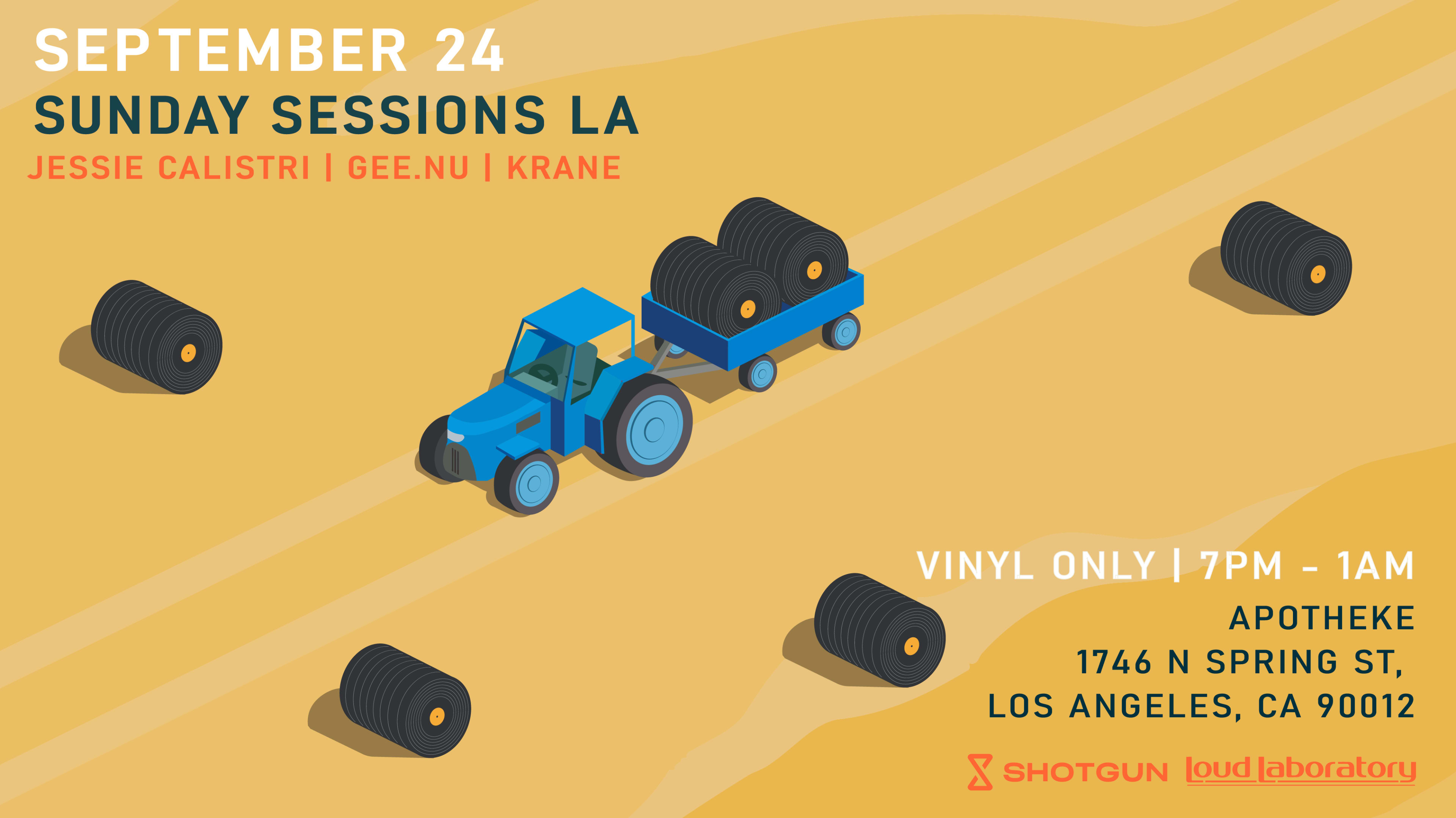 Jessie Calistri At Sunday Sessions La (Vinyl Only) Cover