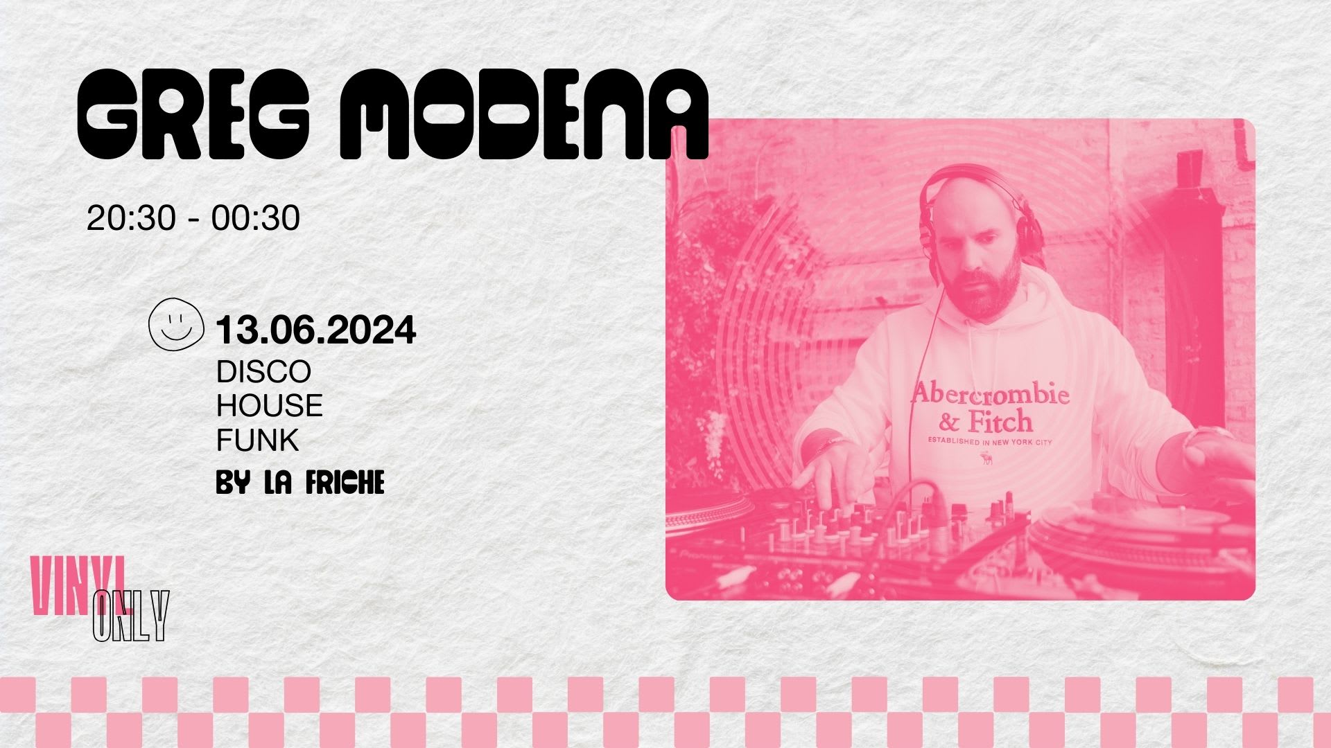 Vinyl Only X Greg Modena Cover