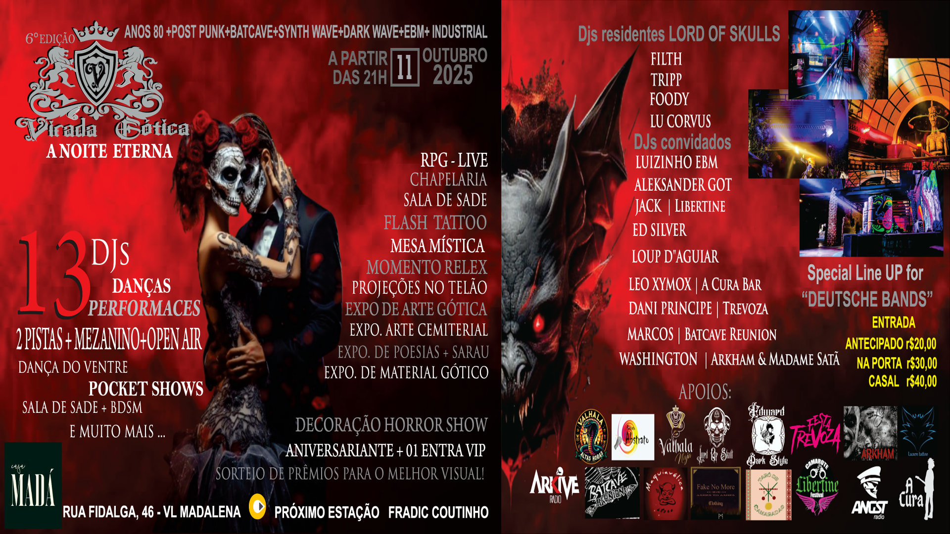 Virada Gótica Cover