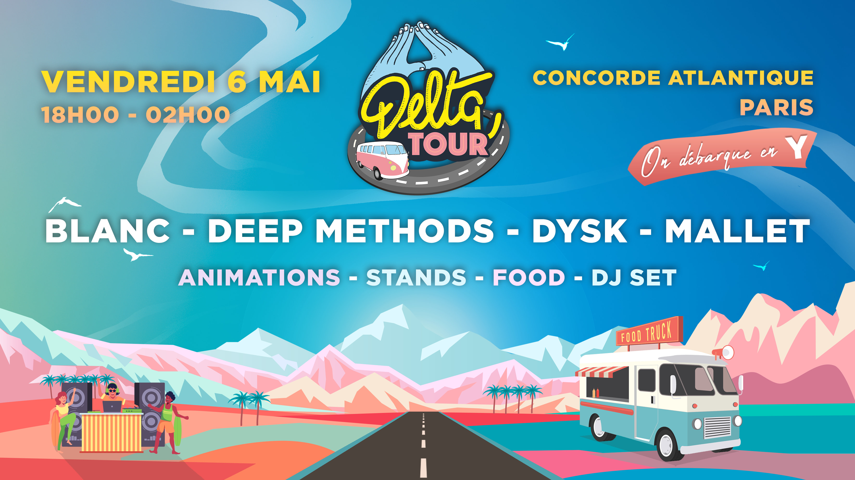Delta Tour X Le Concorde Atlantique - Paris Cover