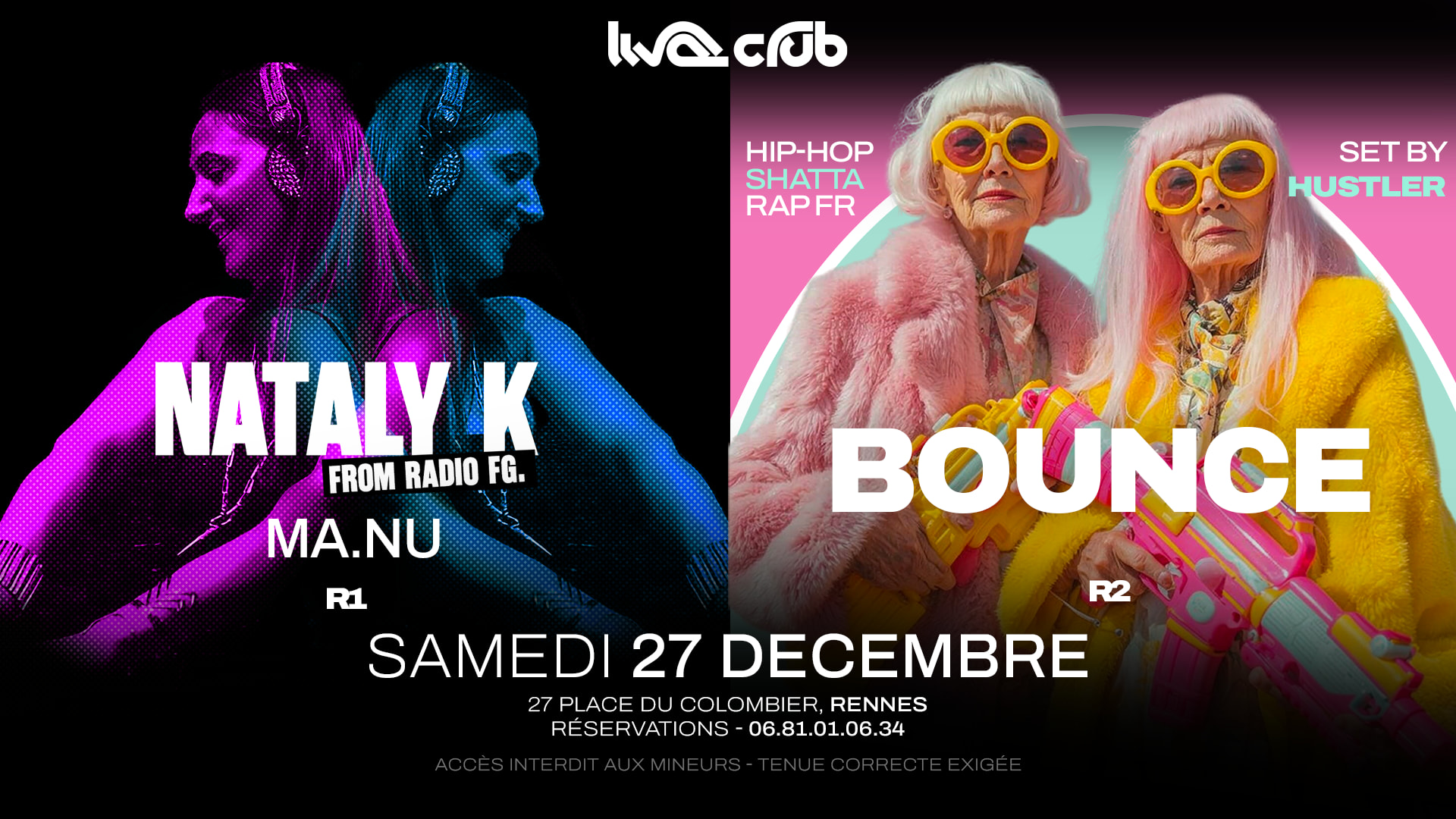 Bounce: (R2) Hustler / (R1) Nataly K & Manu Cover