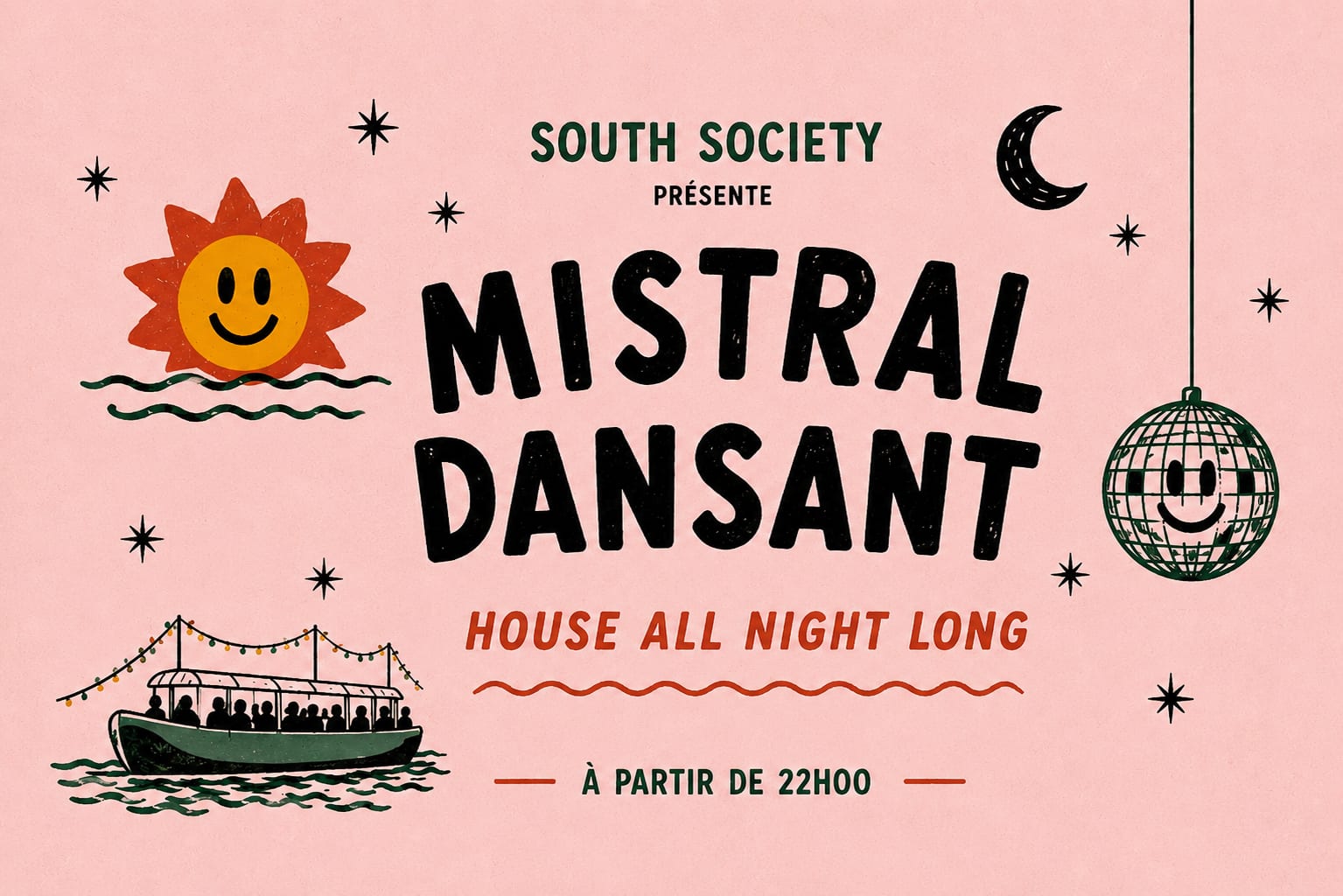 South Society Présente Mistral Dansant Cover