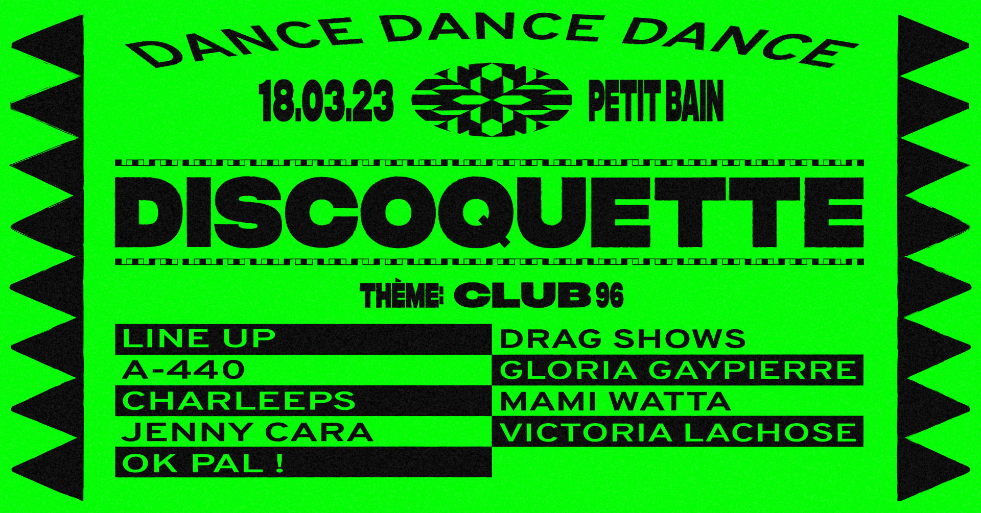  Discoquette : Club 96 Cover