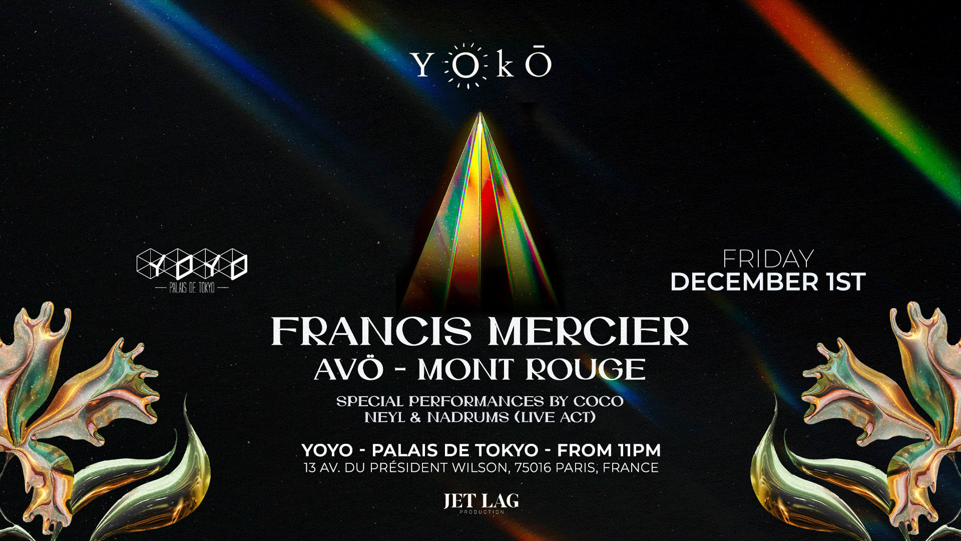 Yoko Invite Francis Mercier, Mont Rouge & Avö Cover