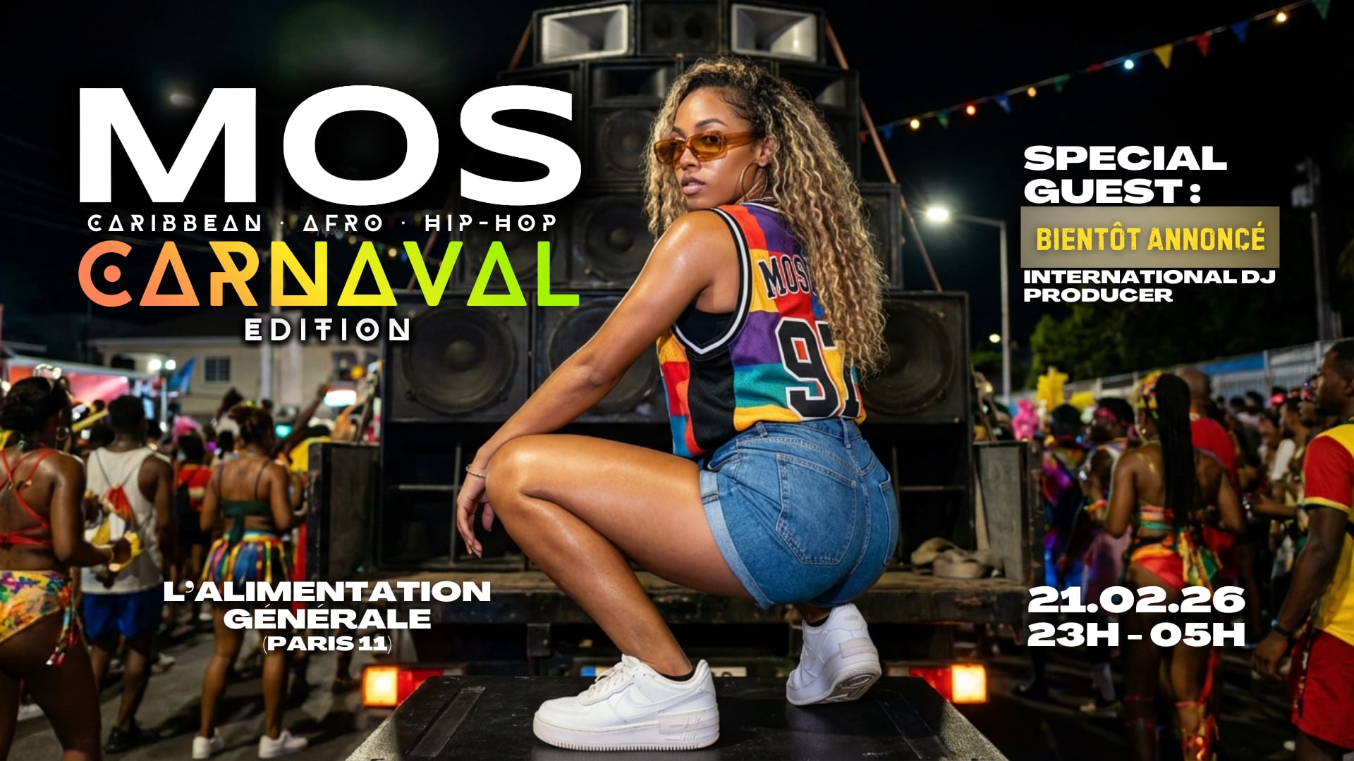 Mos - Caribbean Carnaval Edition  Caribbean / Afro / Hip-Hop Cover