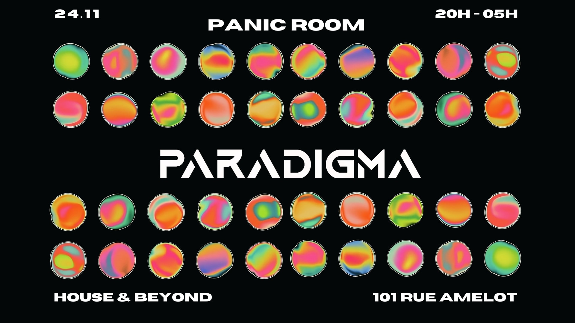 Paradigma @ Panic Room Cover