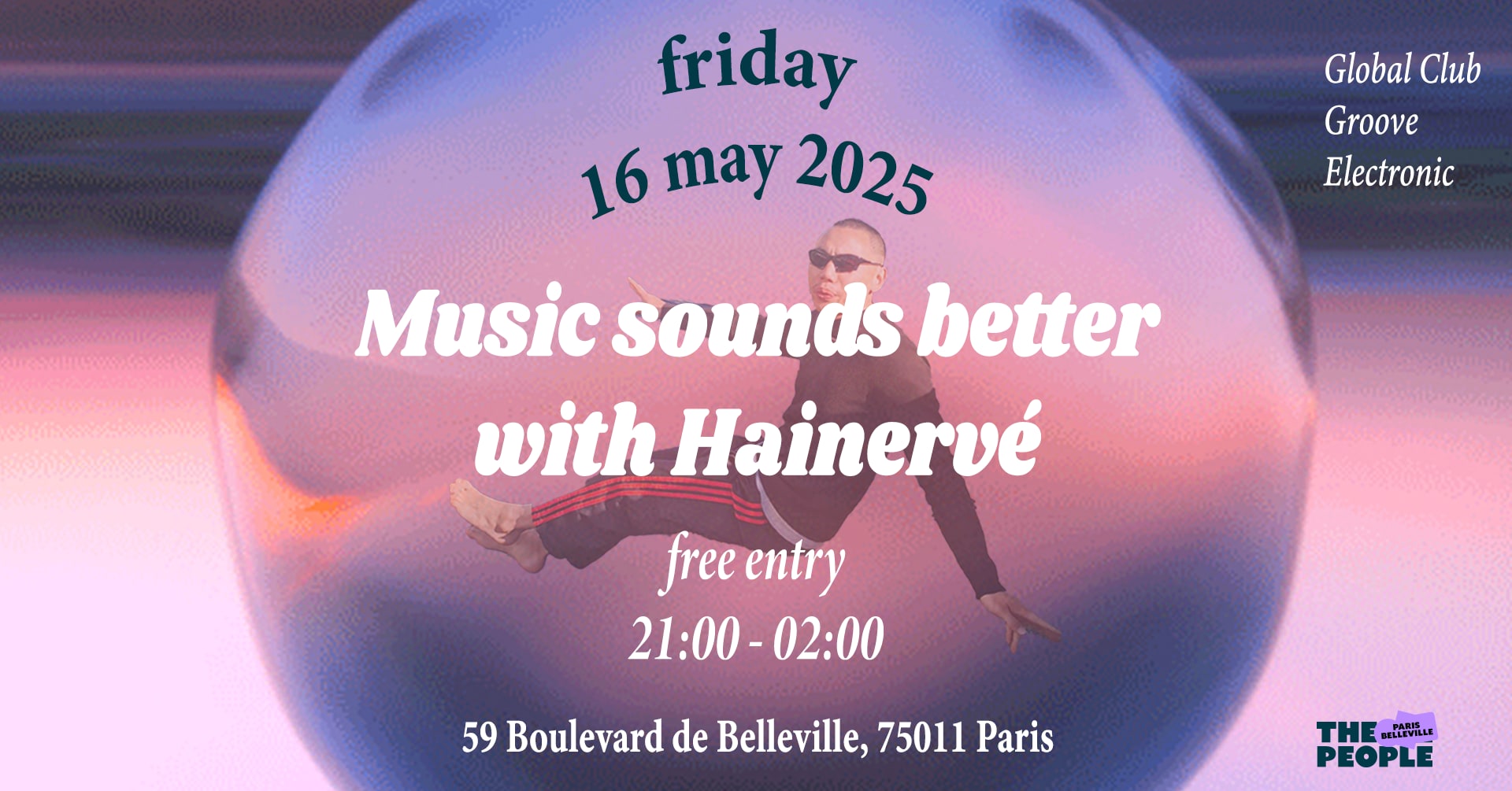 Hainervé On Decks - Groove & Tech Music Cover