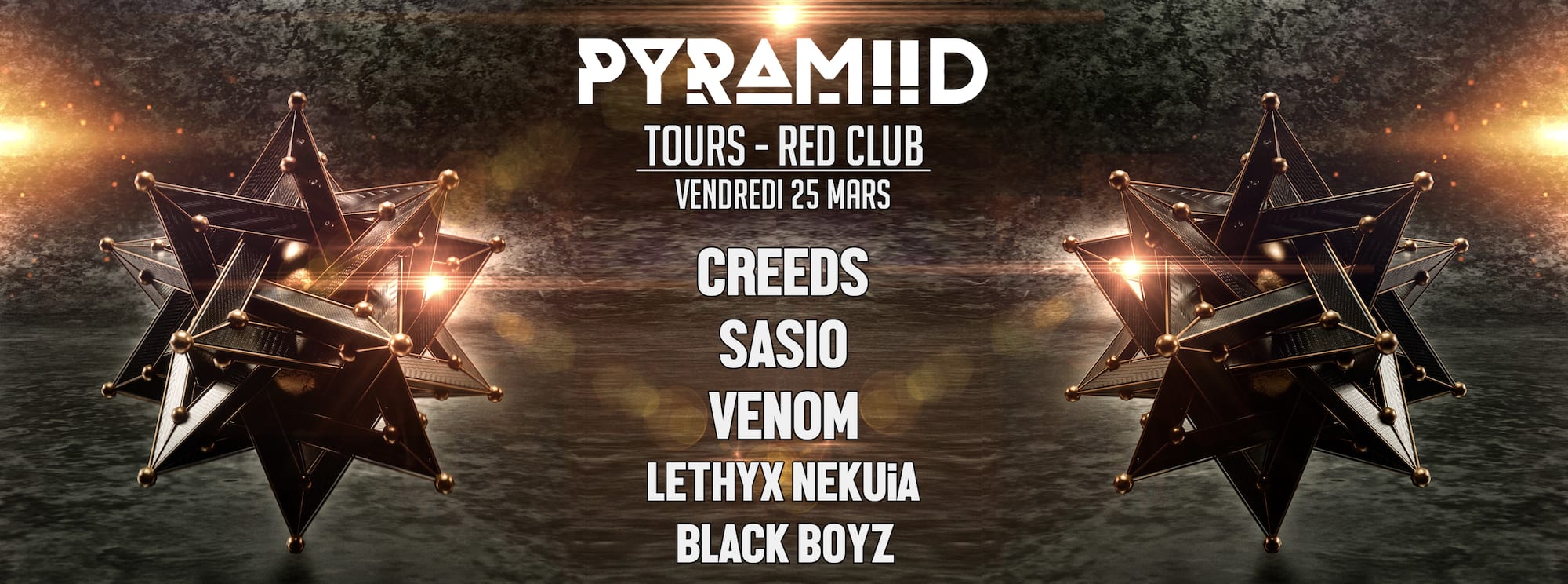 Pyram!!D (Trance To Hard) Creeds / Sasio / Venom (Tours - Red Club) Cover