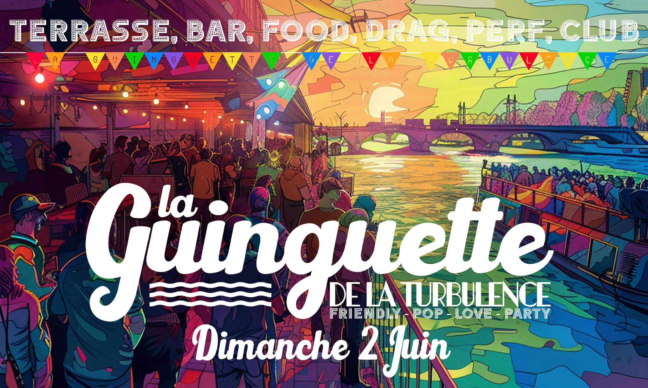 La Guinguette De La Turbulence (Dimanche 2 Juin) Cover