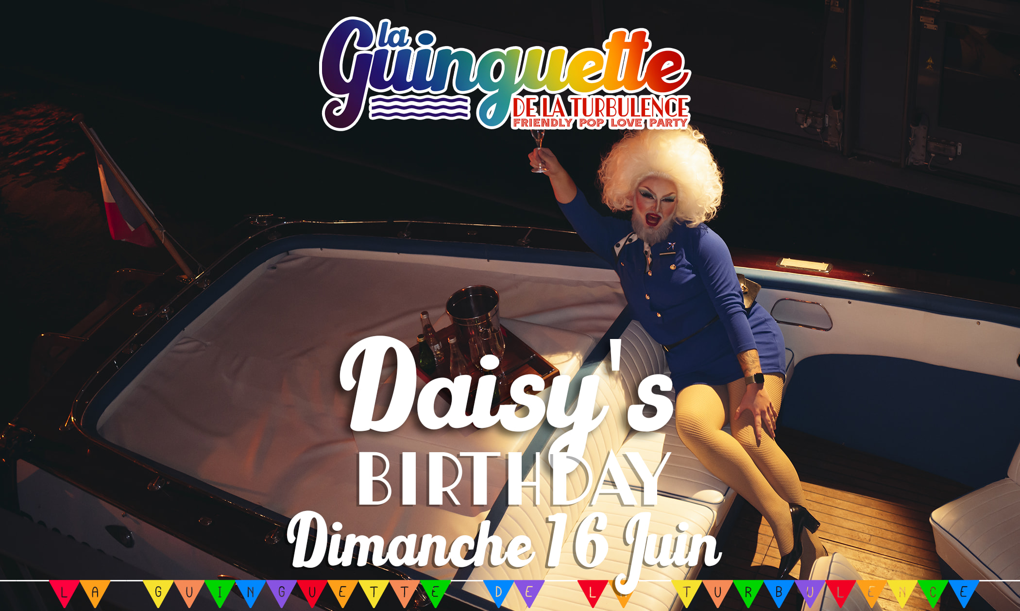 La Guinguette De La Turbulence : Daisy's Bday Cover