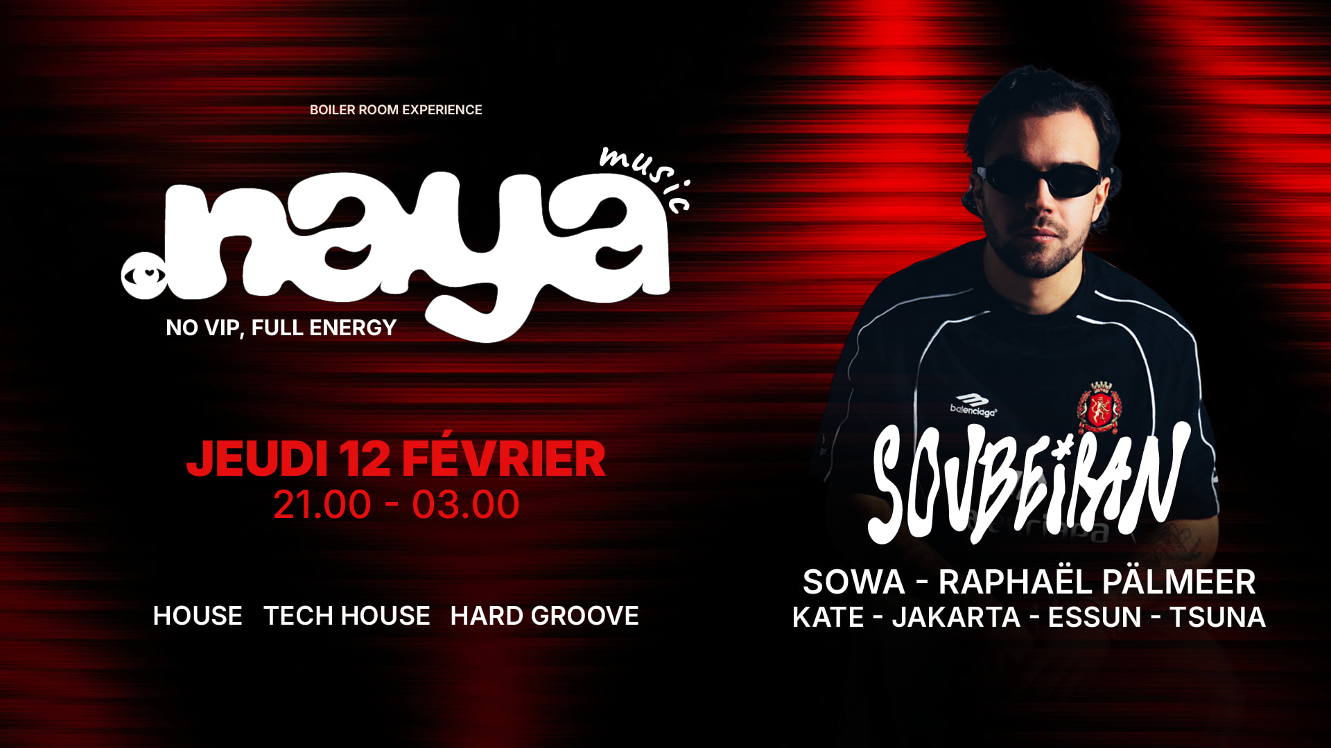 La Naya @ Le Rex Toulouse - 12/02/2026 Cover