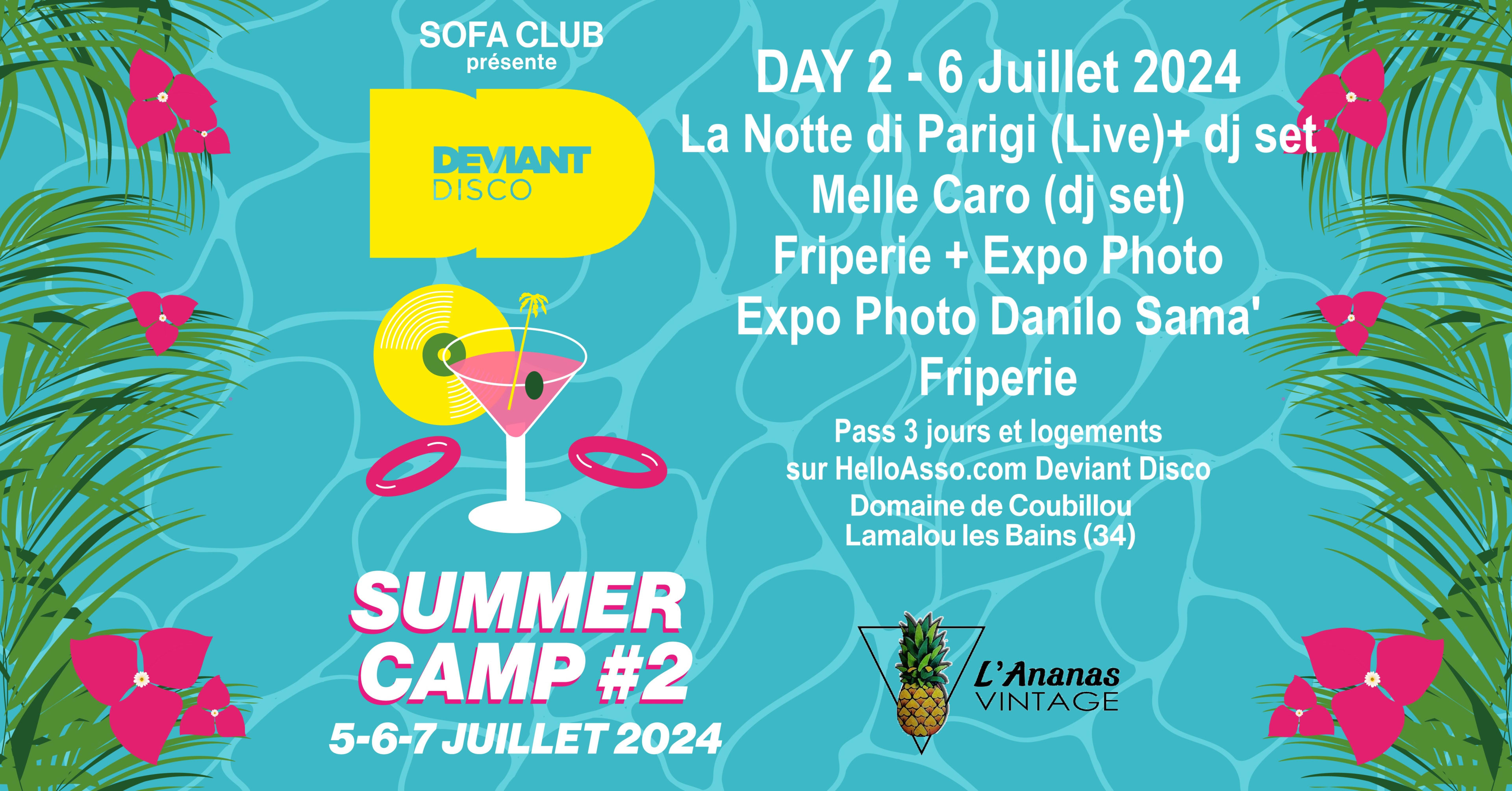 Summer Camp #2 - Day 2 - Samedi 6 Juillet 2024 Cover