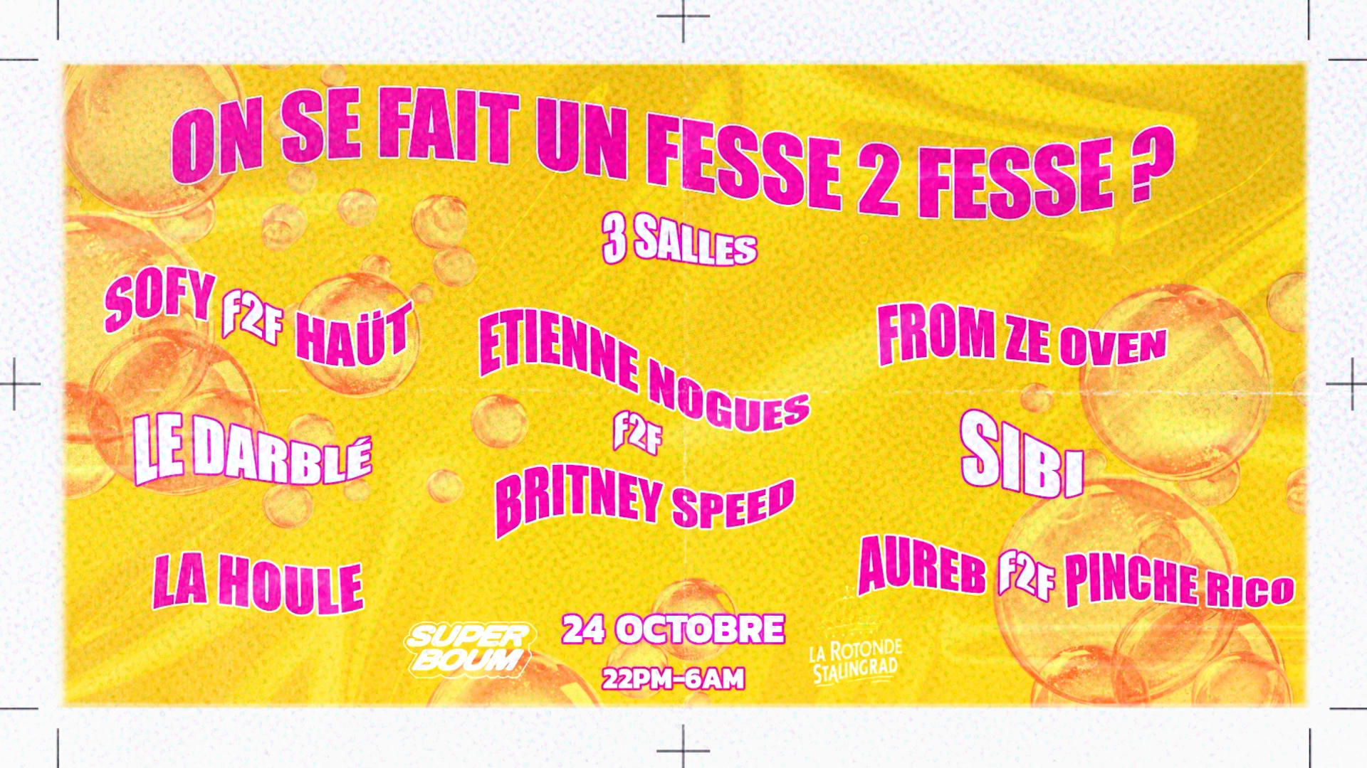 Super Boum : Etienne Nogues F2f Britney Speed, Aureb & More Cover