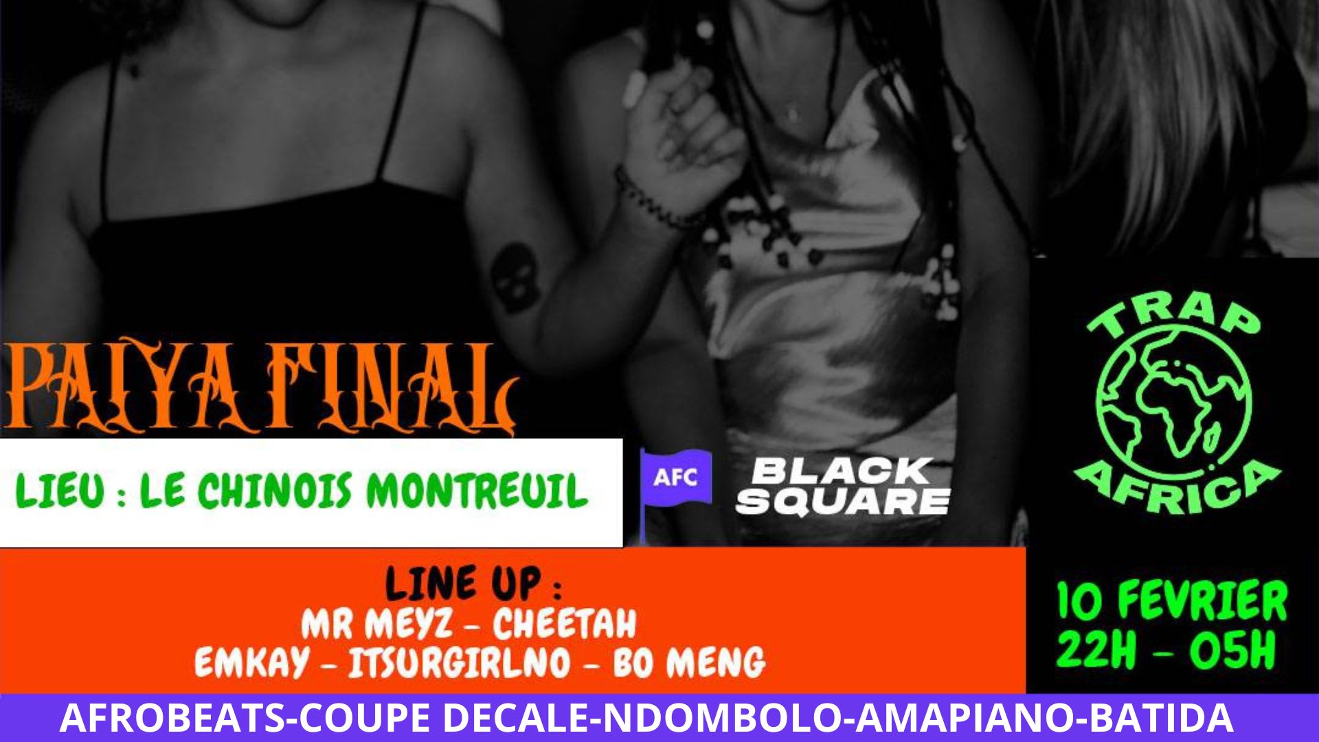 Trap Africa Présente Le Paiya Final ! Cover