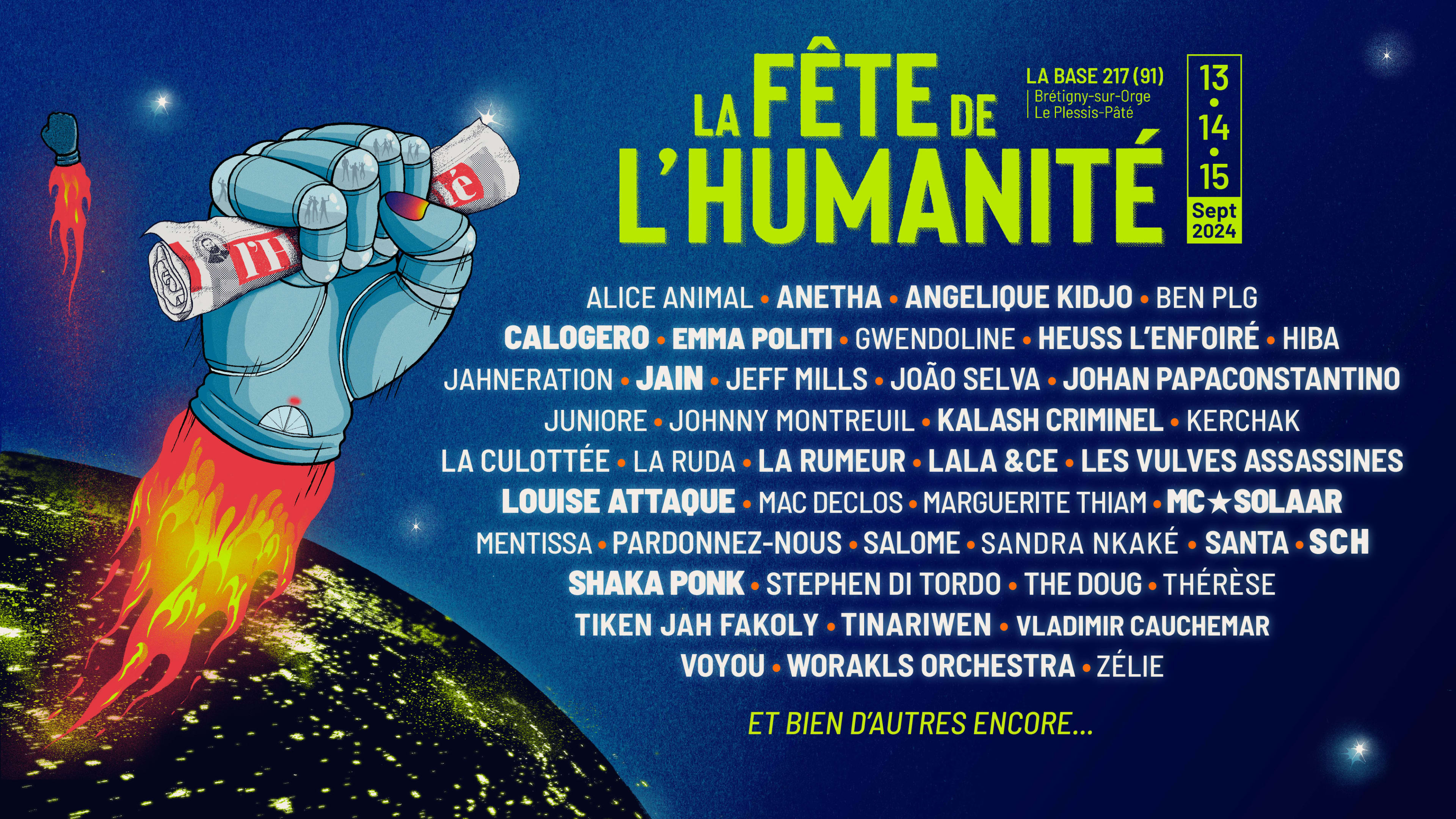 Fête De L'humanité 2024 Cover
