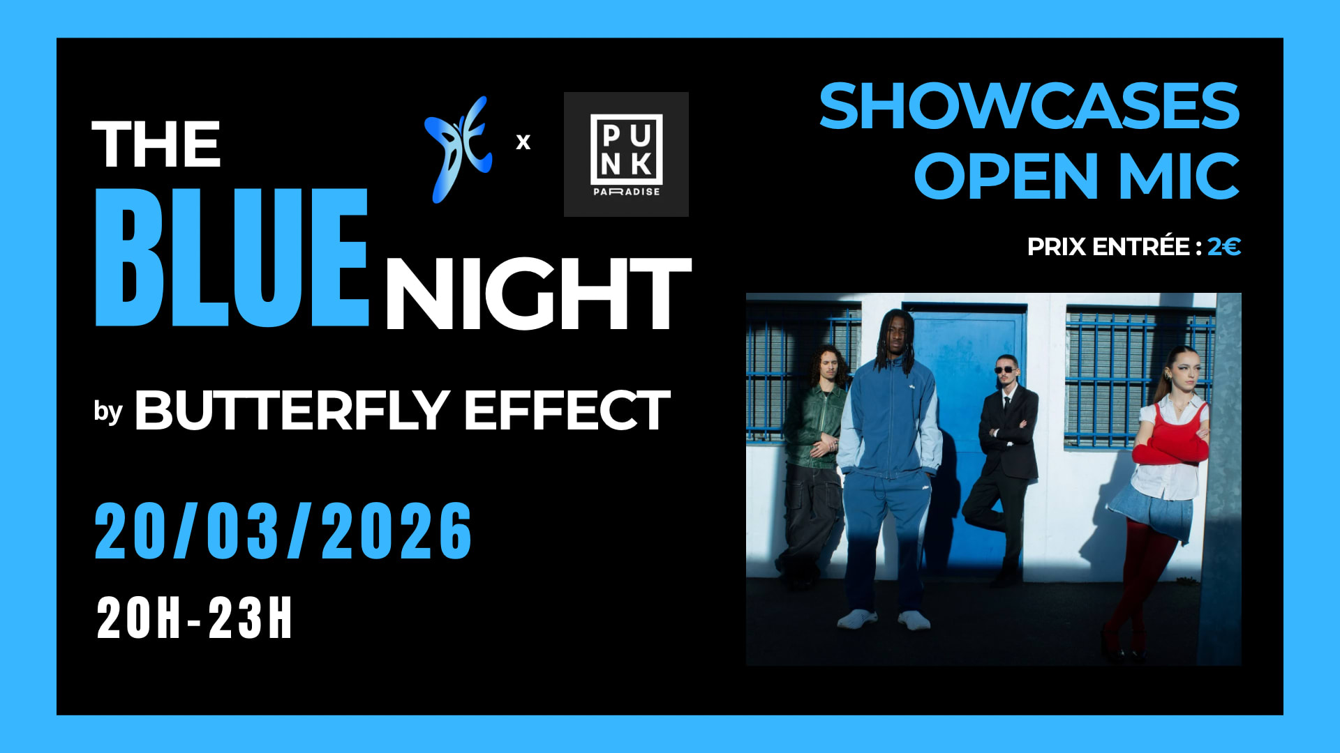 The Blue Night By Butterfly Effect Cover