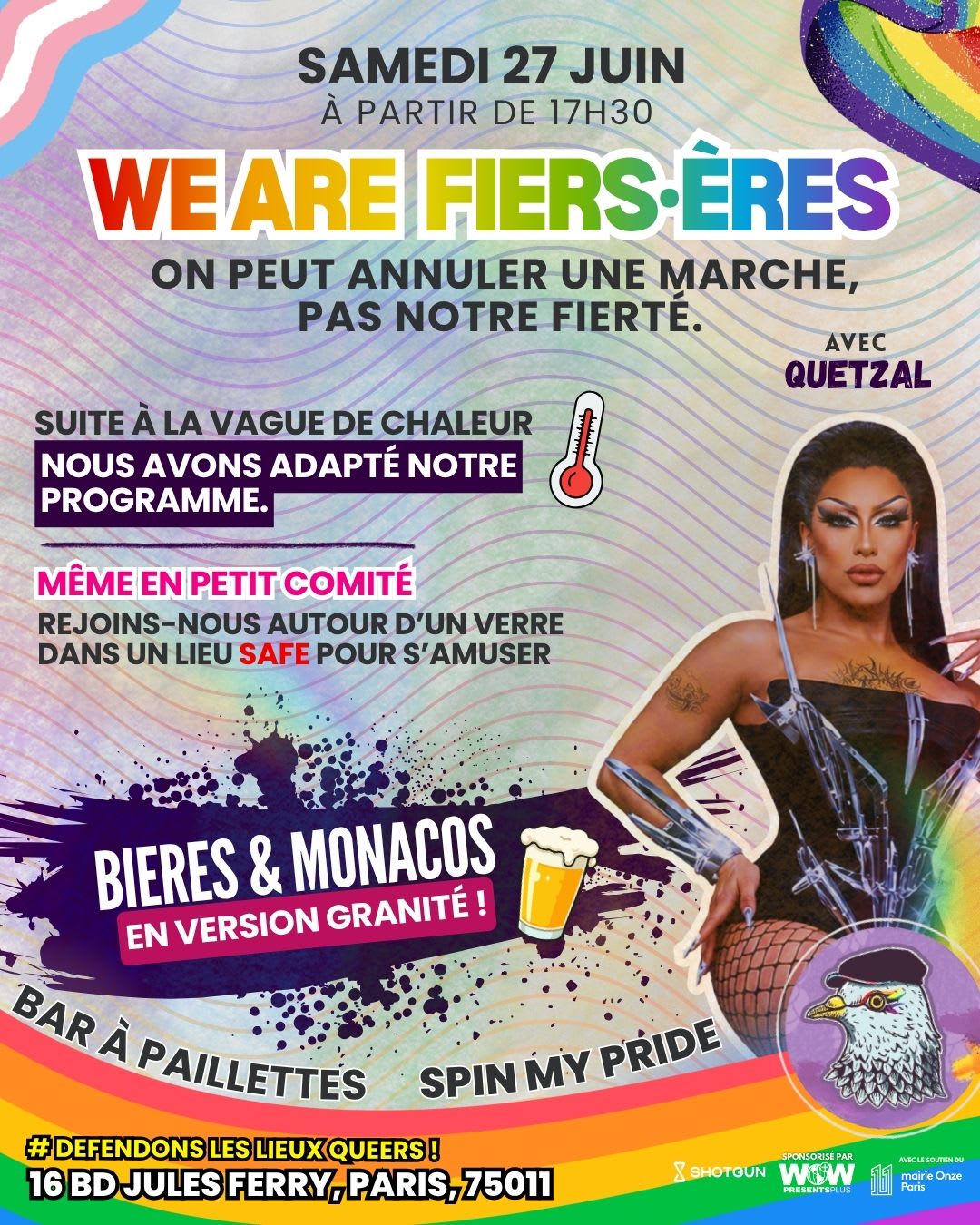 Drag Invasion " Spin My Pride " Edition Cover