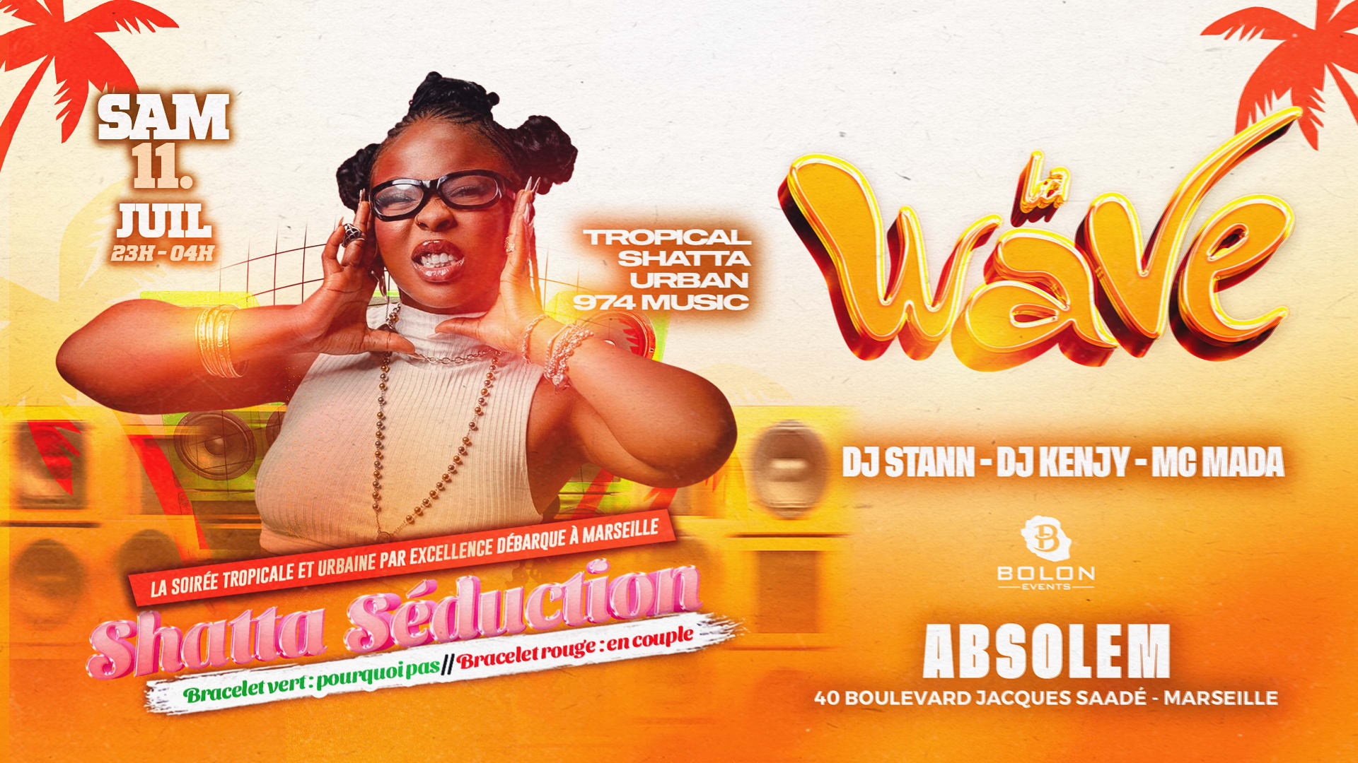 La Wave - "Shatta Séduction" #2 - Marseille Cover