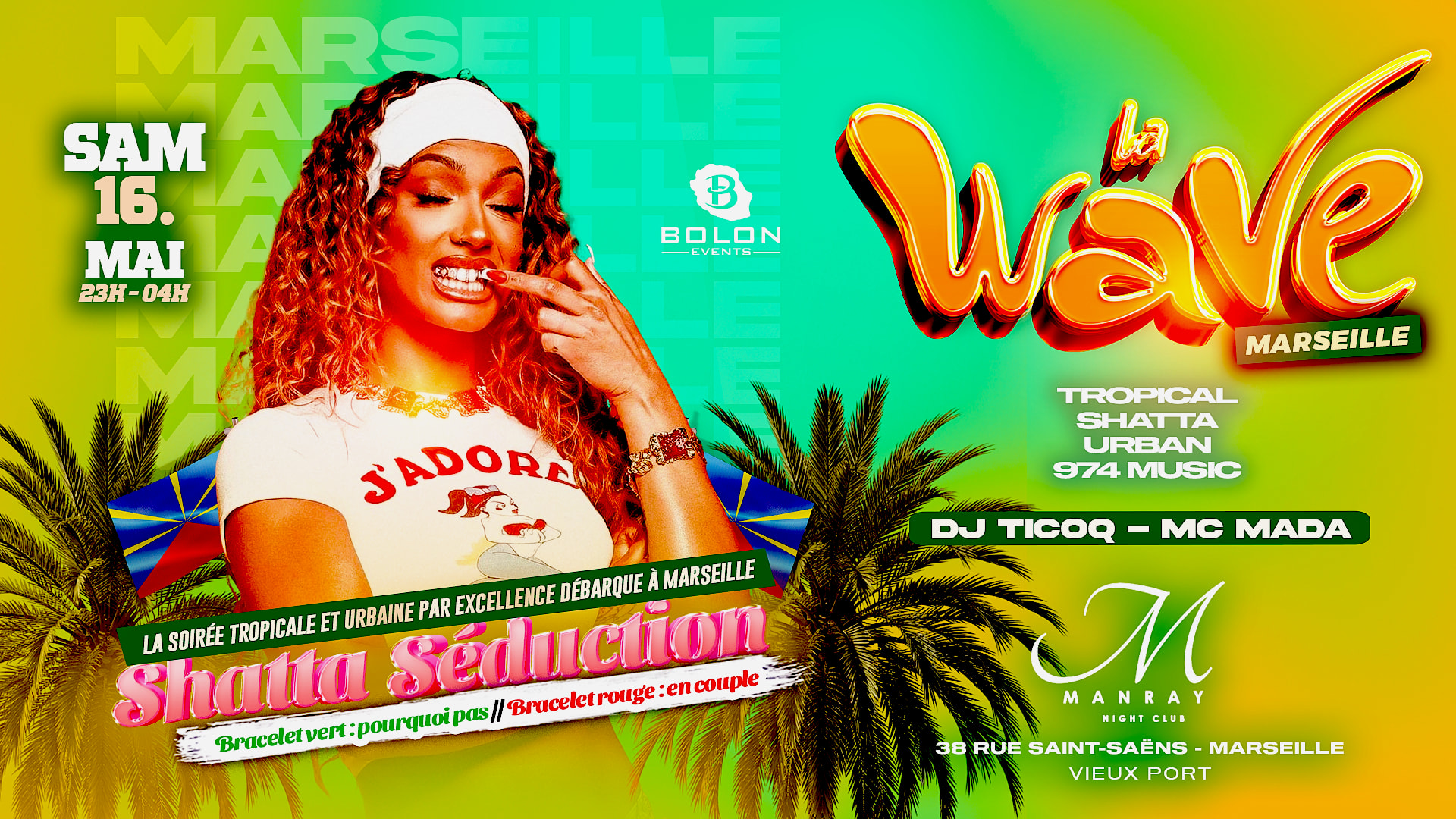 La Wave - "Shatta Séduction" - Marseille Cover