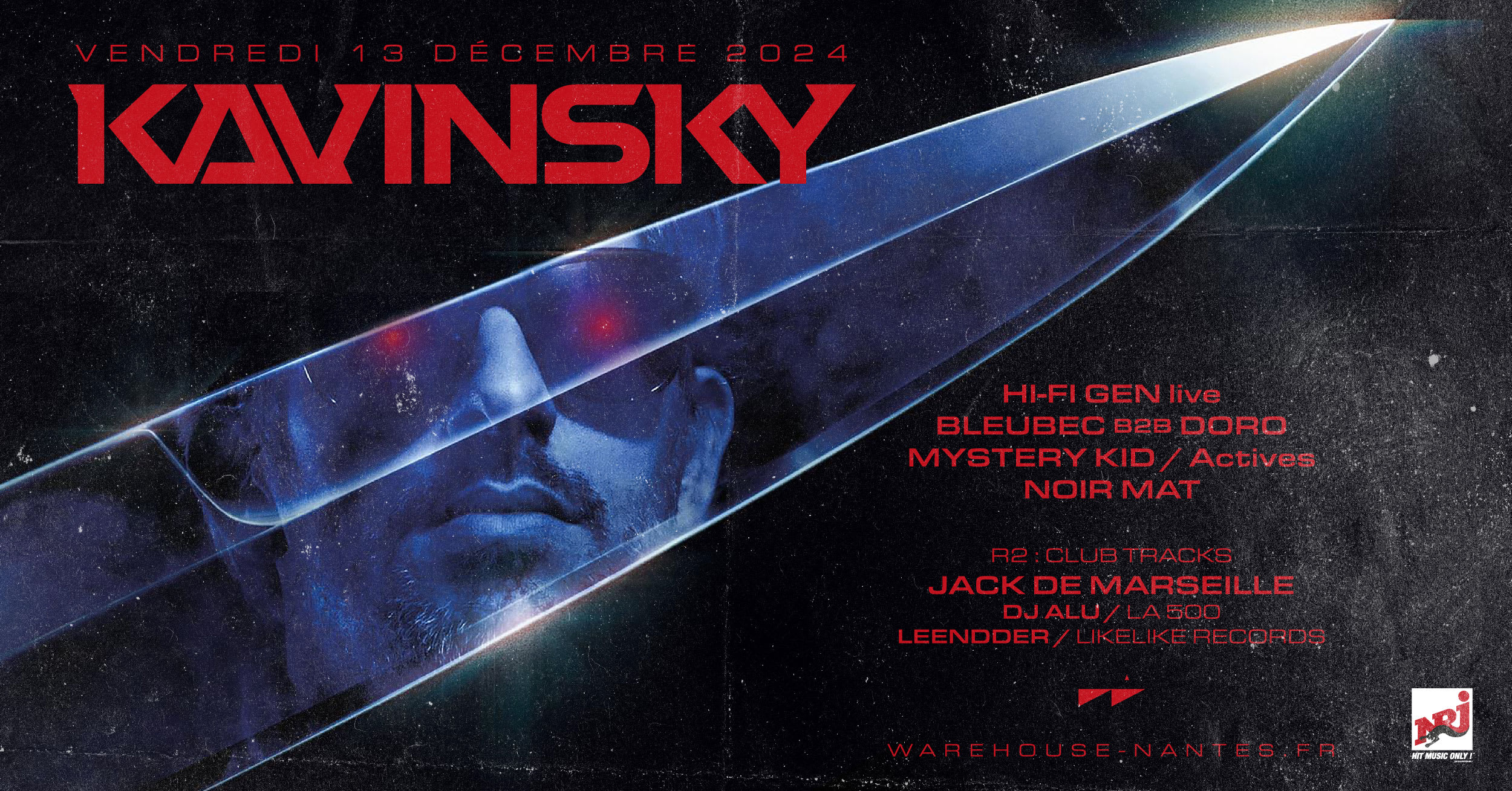 Kavinsky En Exclusivité À Nantes ! - Warehouse Nantes Cover