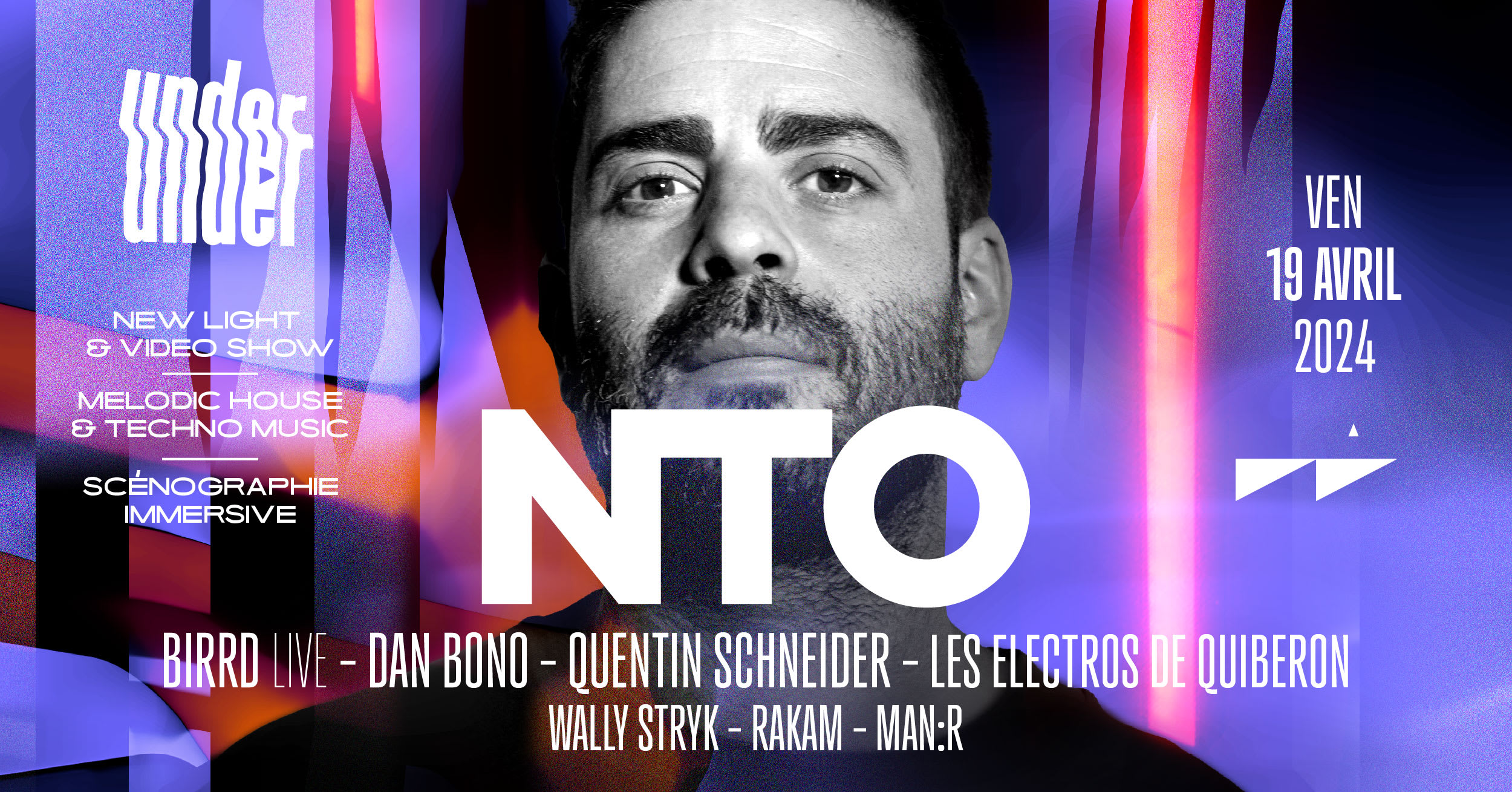 Under : Nto, Birrd, Dan Bono & More - Warehouse Nantes Cover