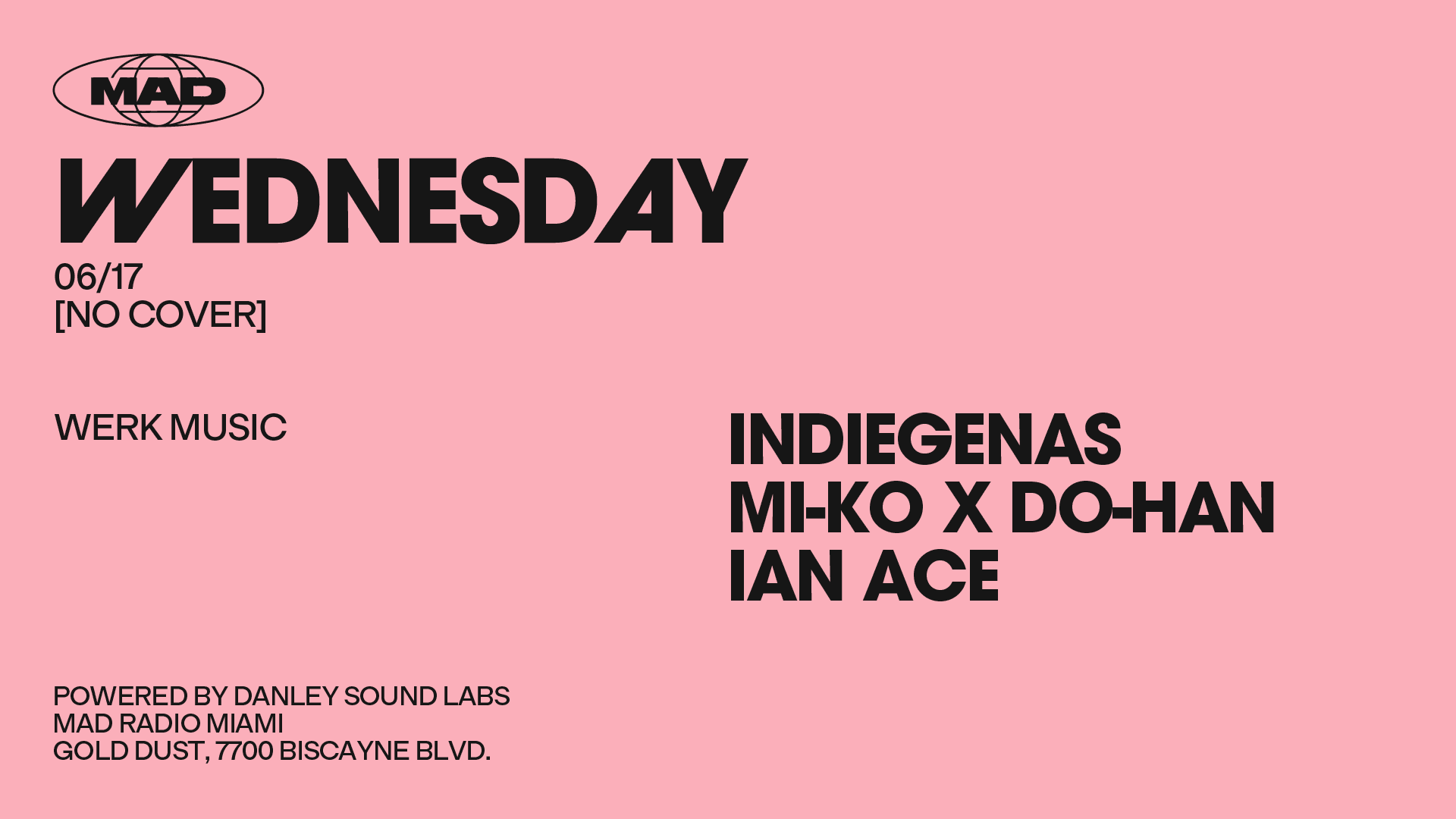 Werk Music: Indiegenas / MI-Ko X Do-Han / Ian Ace Cover