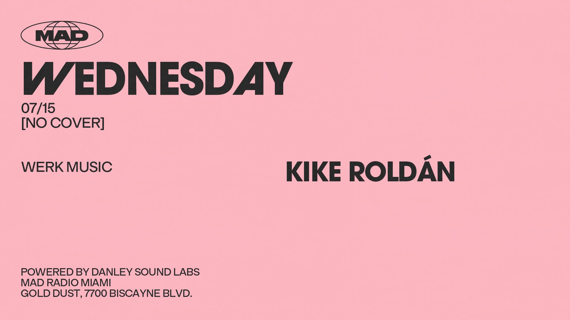 Werk Music: Kike Roldan Cover