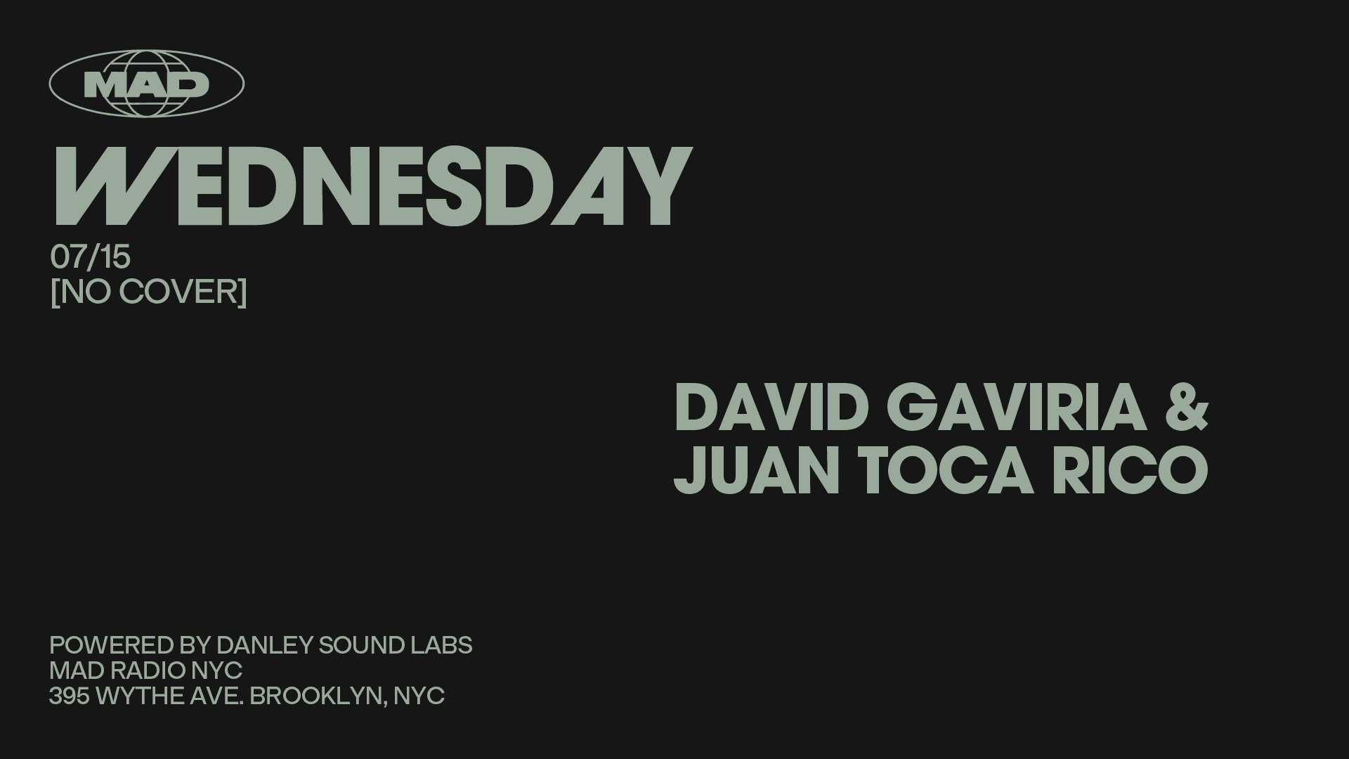 David Gaviria & Juan Toca Rico Cover