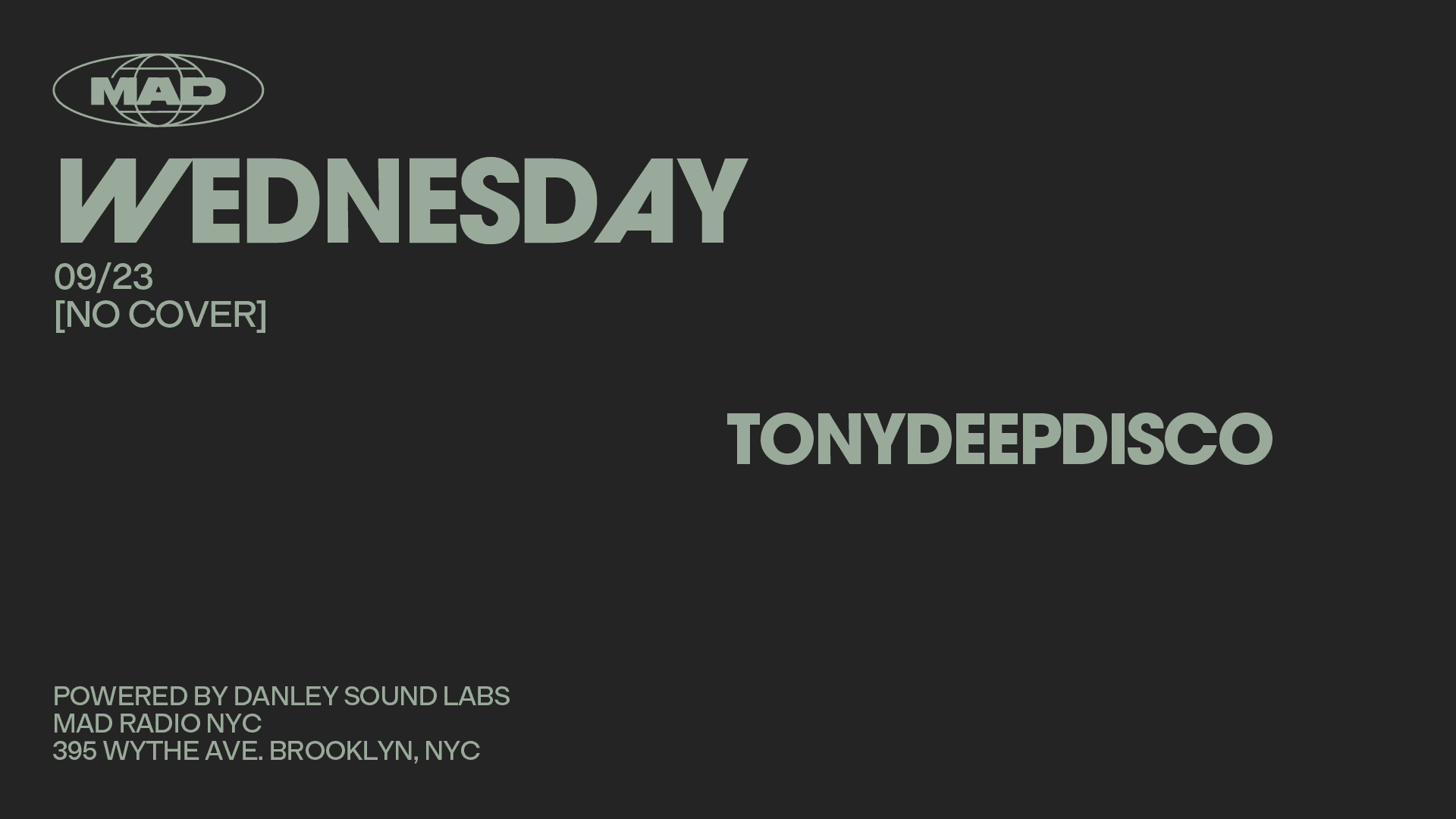 Tonydeepdisco Cover