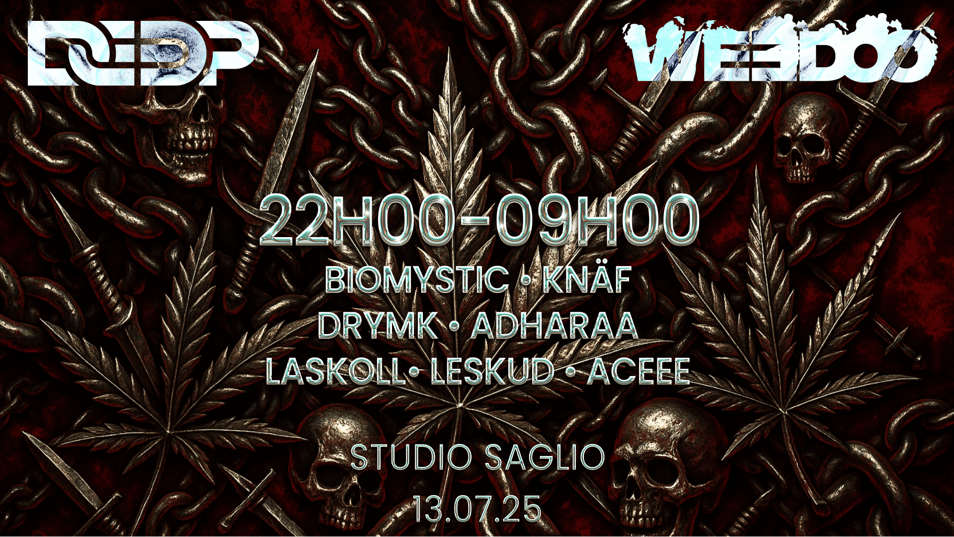 Deep X Weedoo Xxl W/ Biomystic, Knäf, Drymk, Adharaa & More! Cover