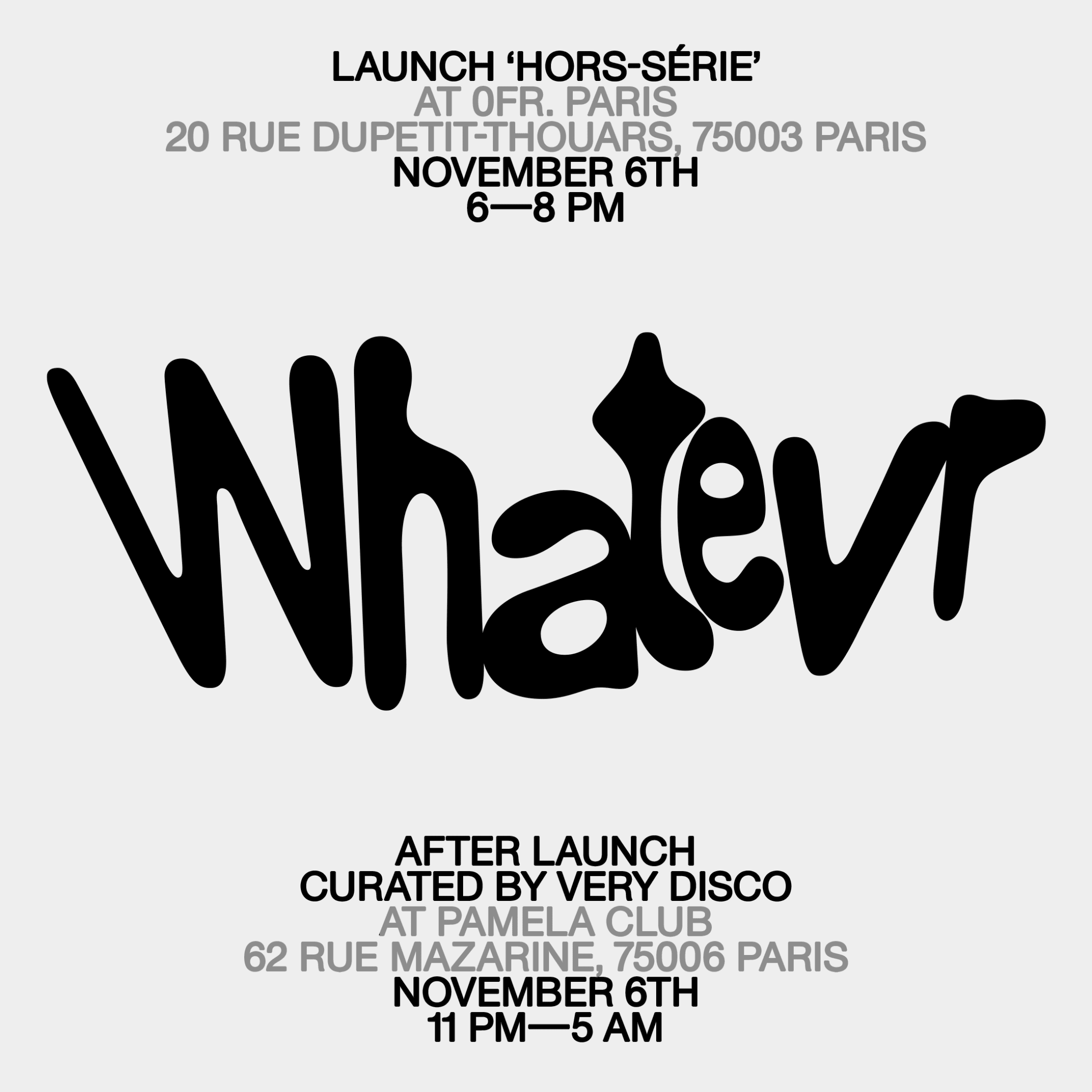 Whatevr After Launch_Pamela_6/11/24 Cover