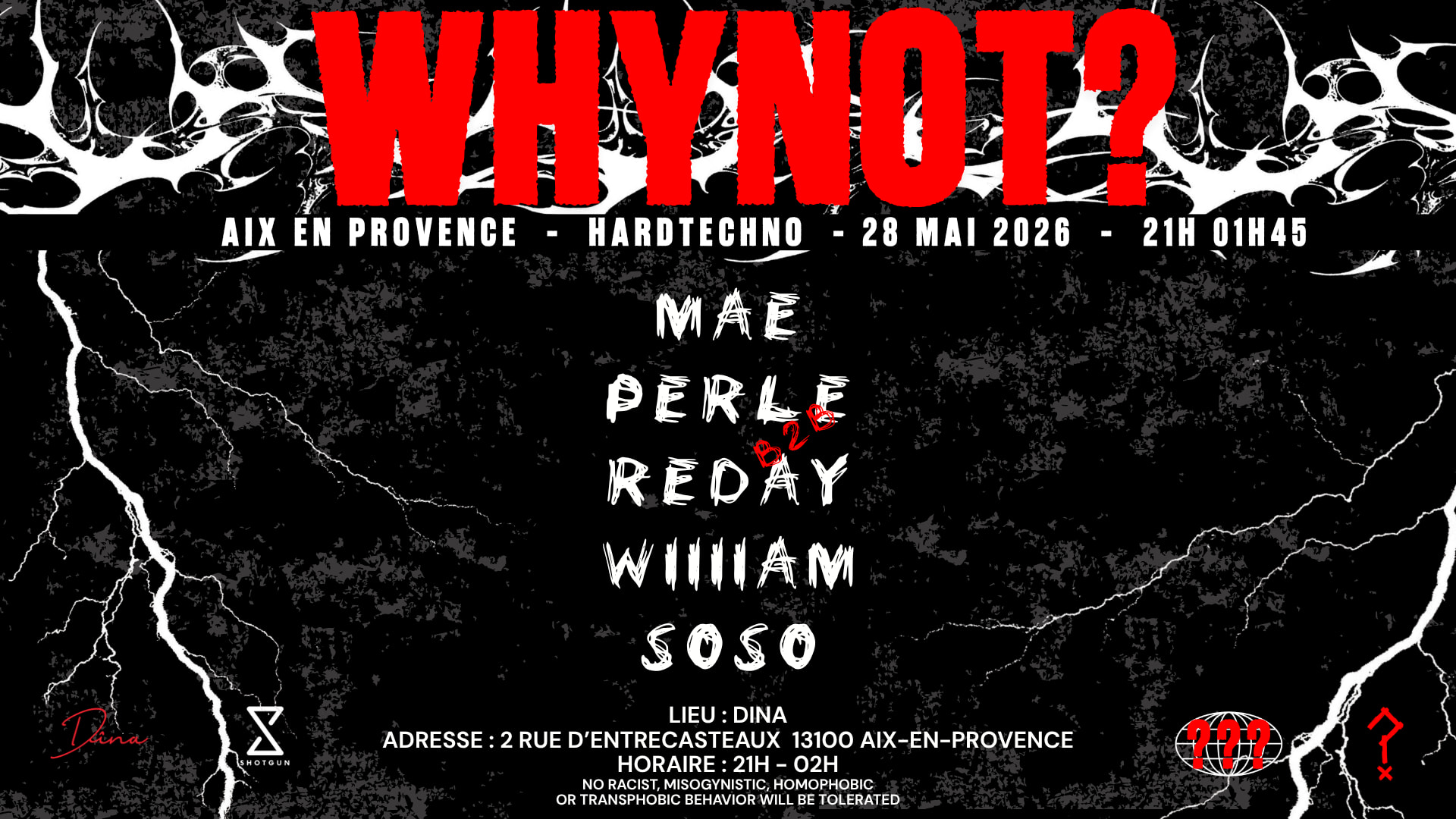 Whynot? : Mae - Reday - Perle - William - Soso Cover
